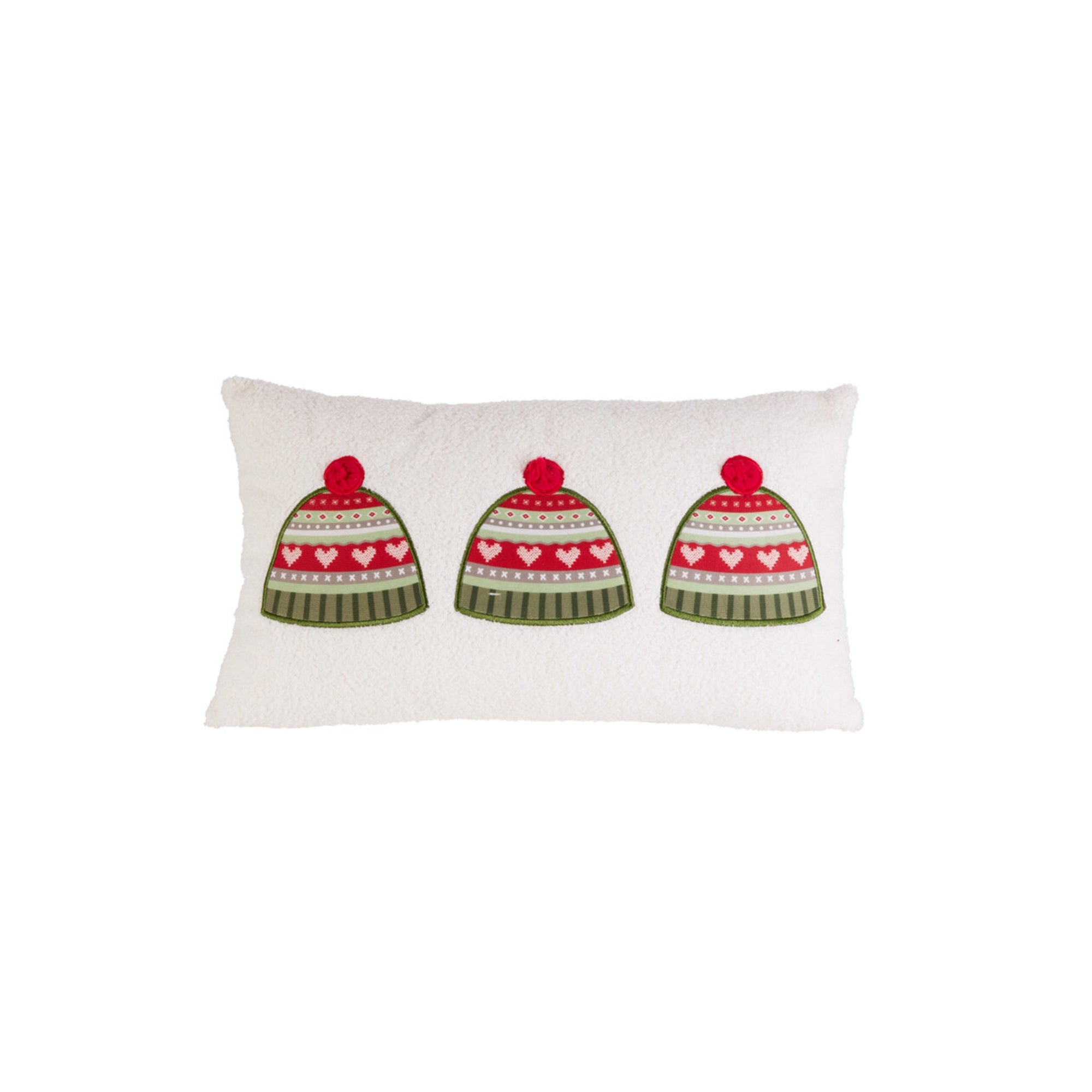 NOL Rectangular Cushion Set 20" x 12" Christmas Pattern (Set of 2)