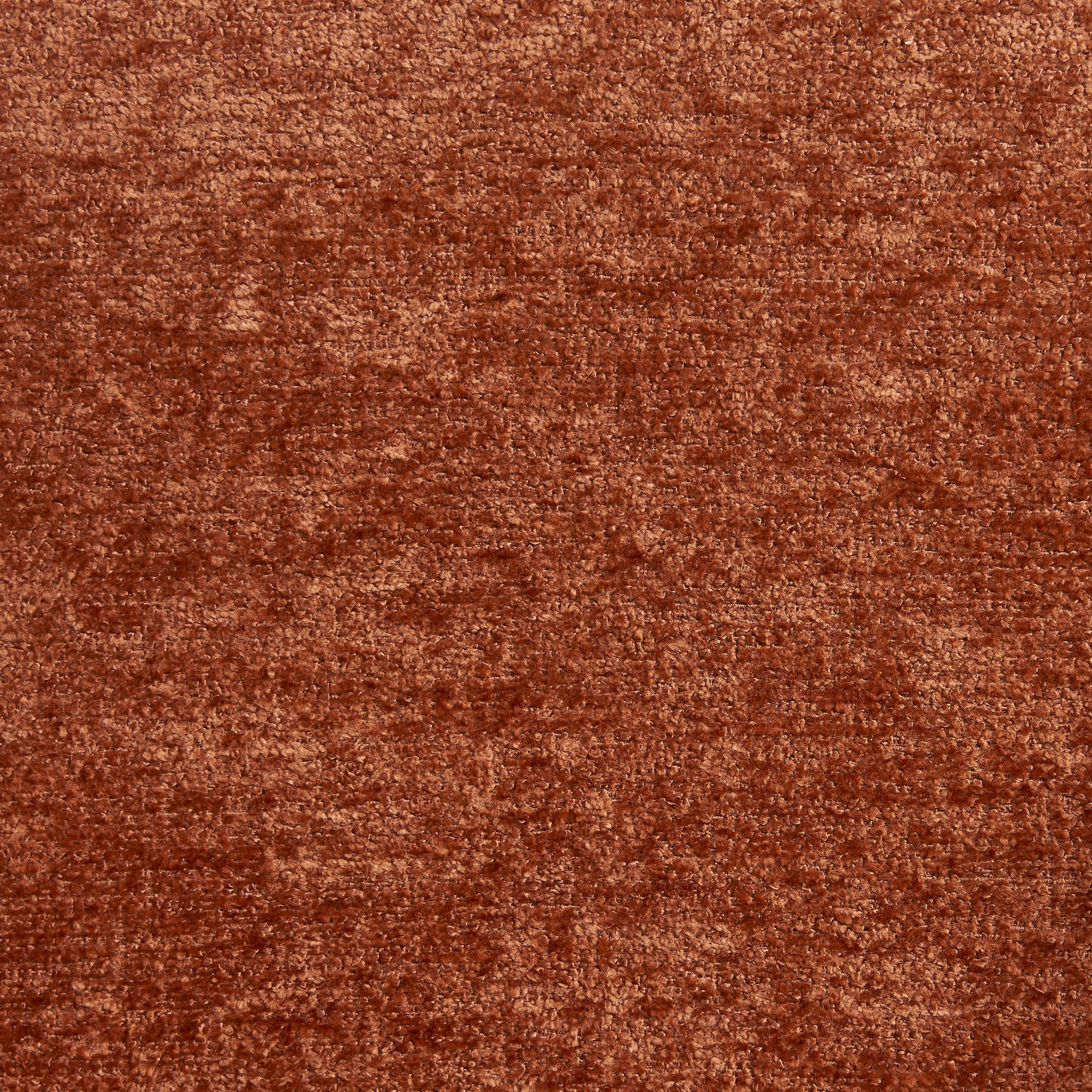 ABELIA Velvet Accent Armchair with Black Metal Legs – Terracotta