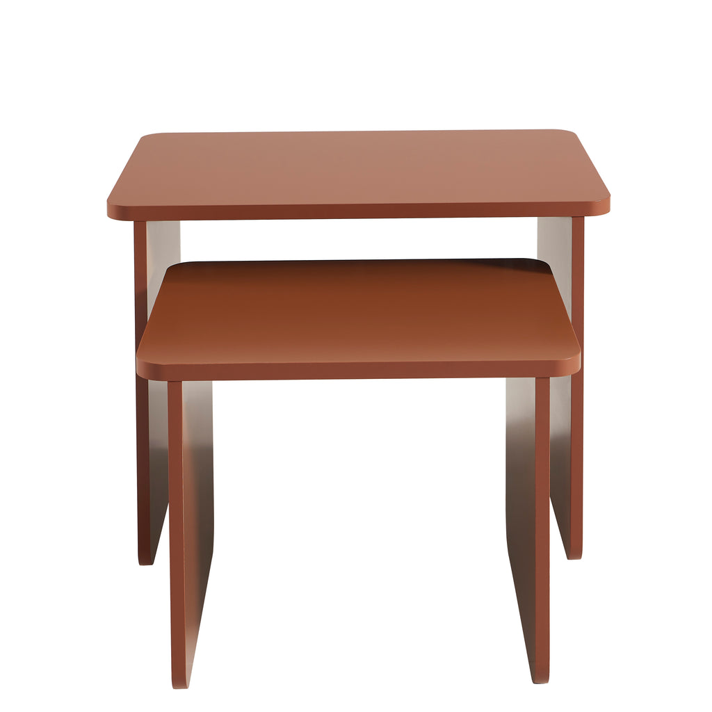 Nesting Coffee Tables Akka - Brown