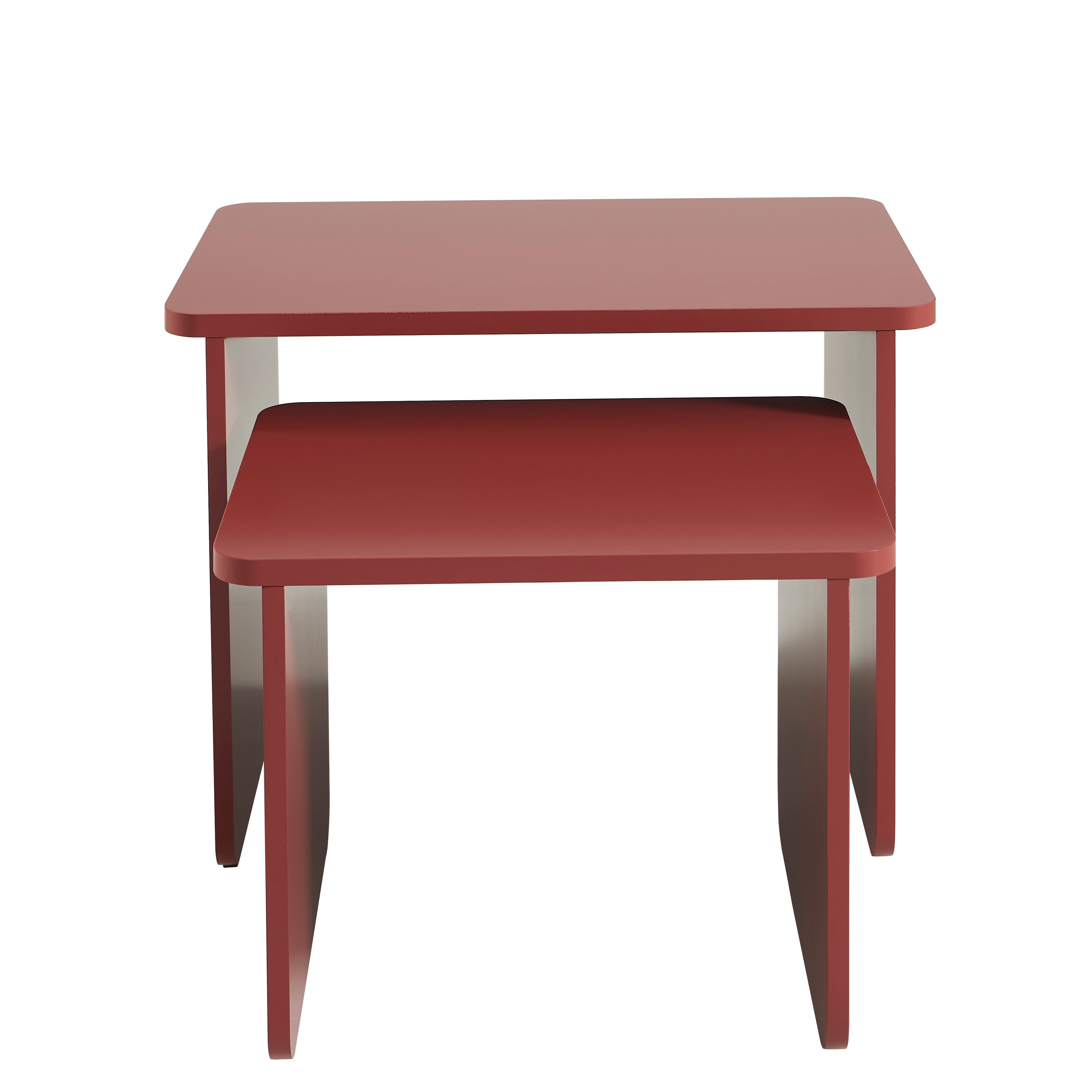 Nesting Coffee Tables Akka - Red