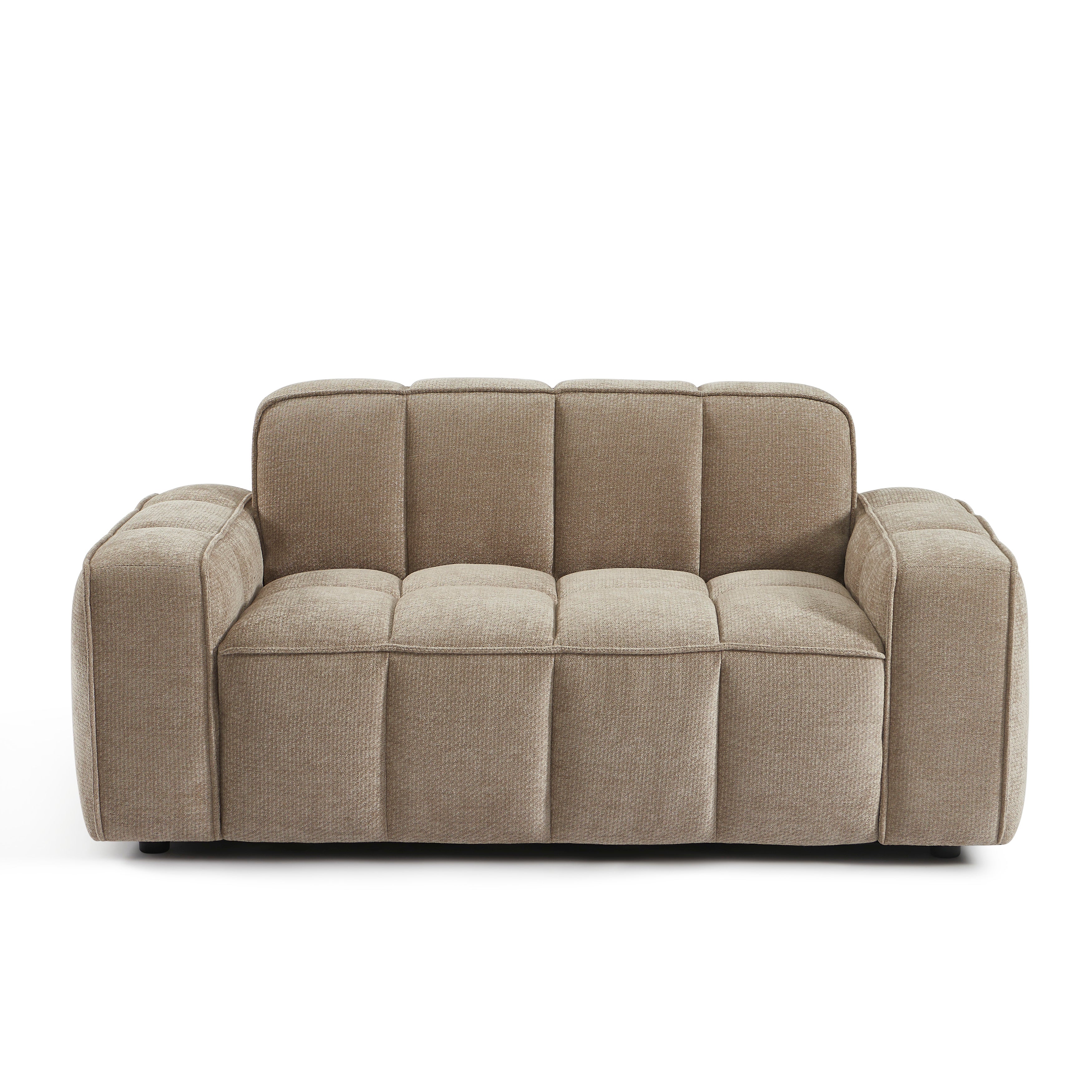 ALISTAIR 2-Seater Sofa Chenille - Beige