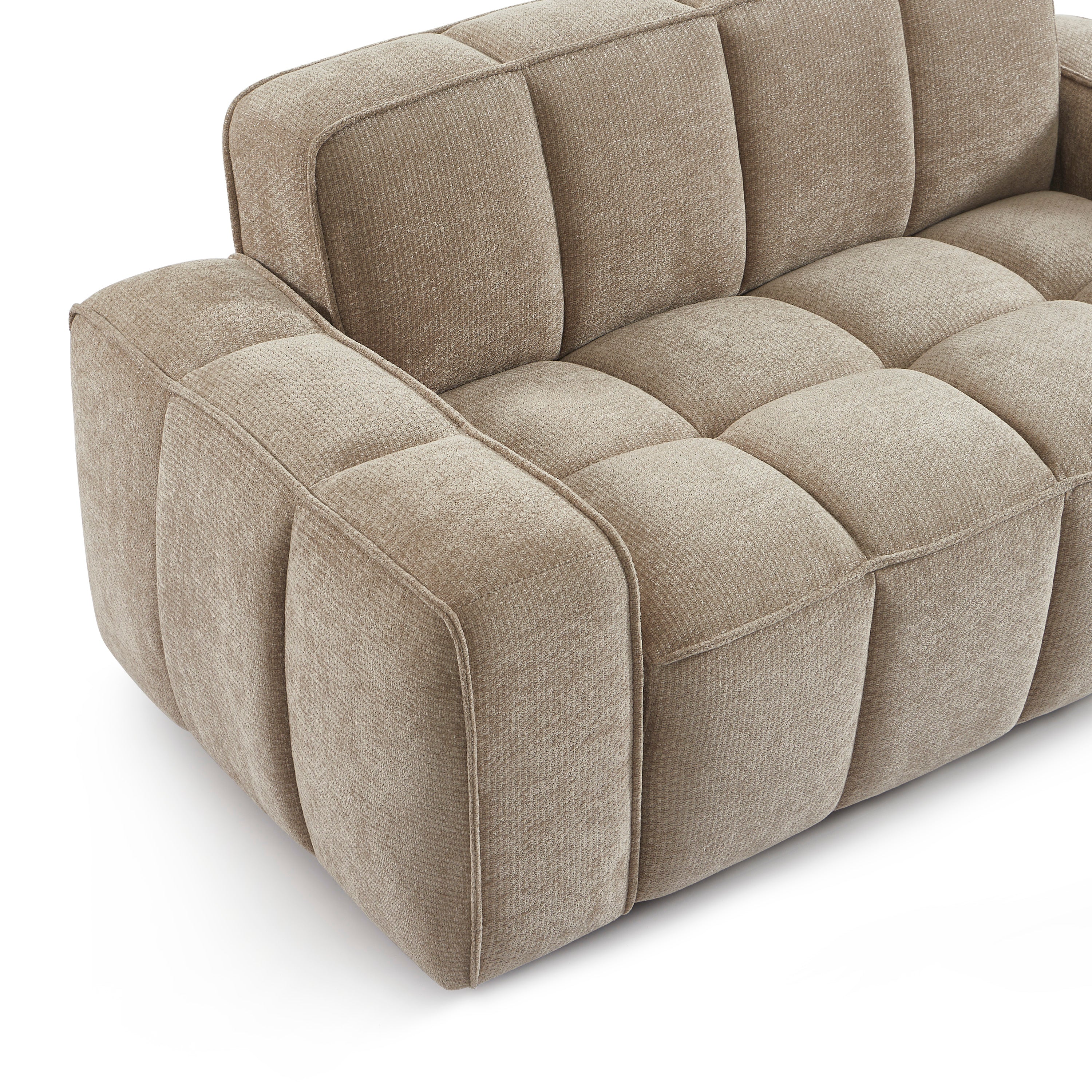 ALISTAIR 2-Seater Sofa Chenille - Beige