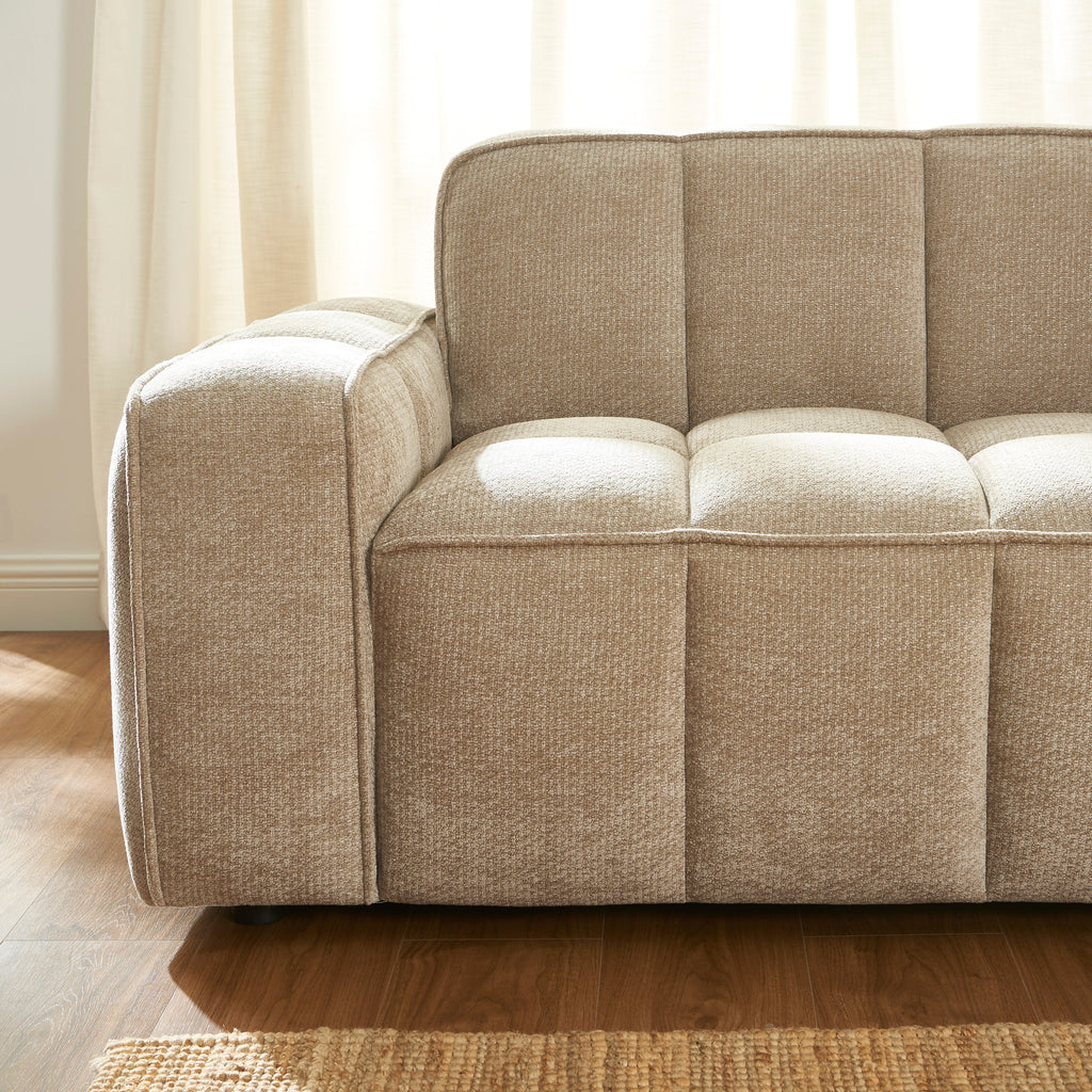 ALISTAIR 2-Seater Sofa Chenille - Beige