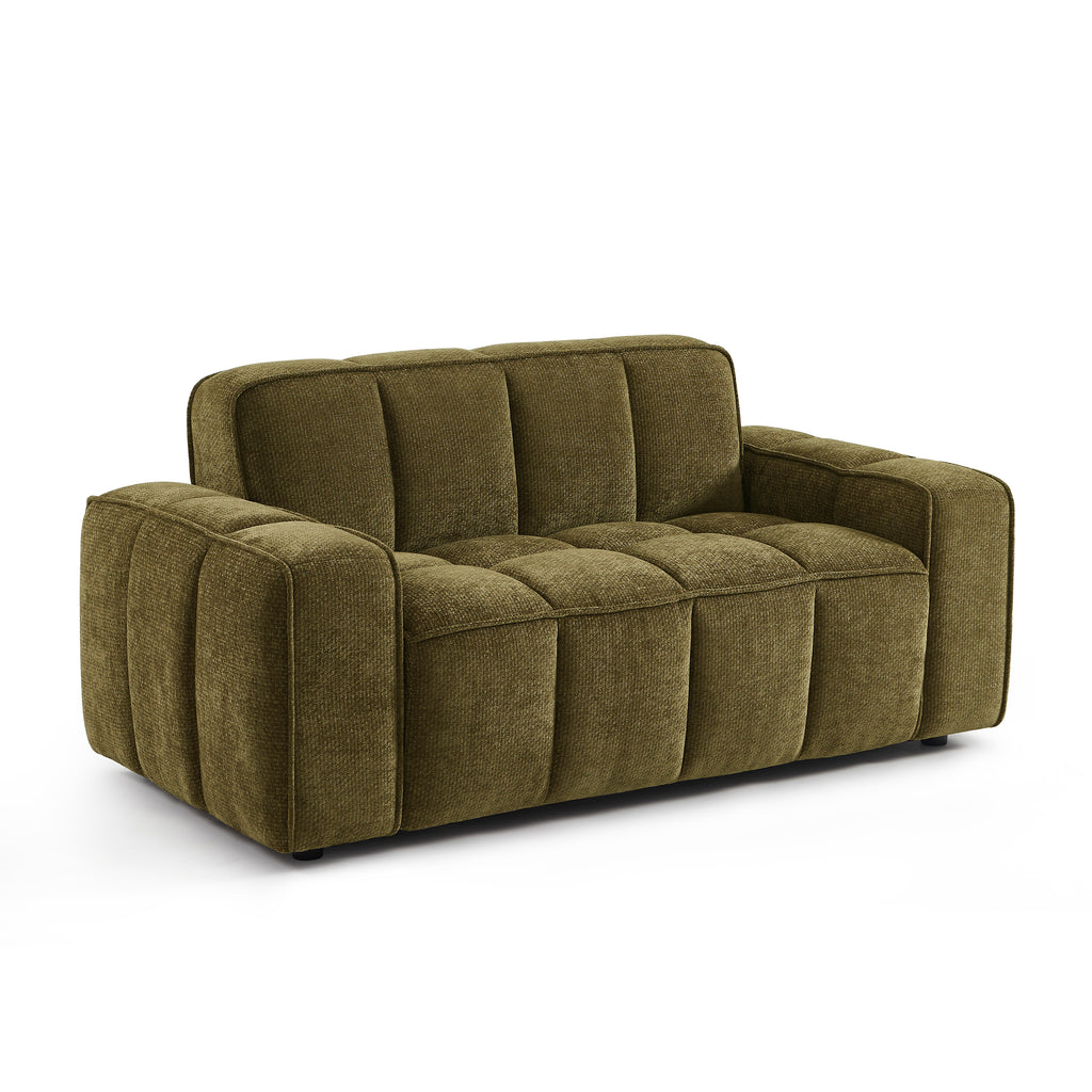 ALISTAIR 2-Seater Sofa Chenille - Green