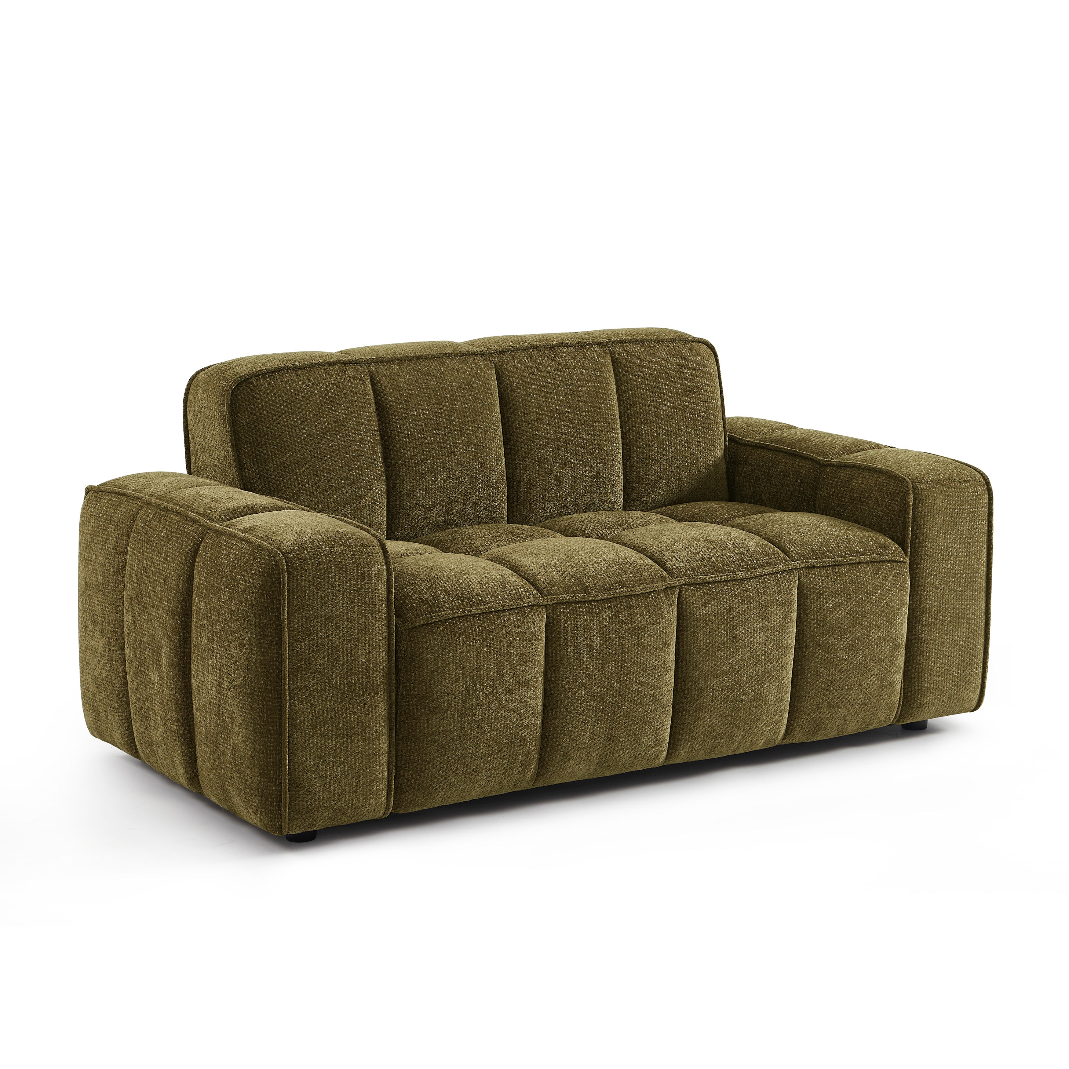 ALISTAIR 2-Seater Sofa Chenille - Green