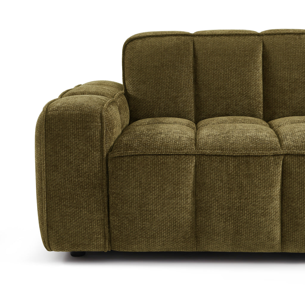 ALISTAIR 2-Seater Sofa Chenille - Green