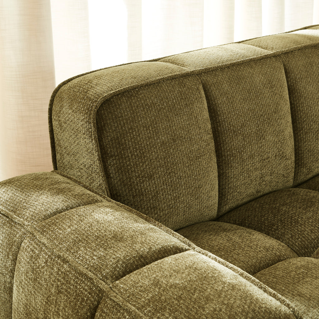 ALISTAIR 2-Seater Sofa Chenille - Green