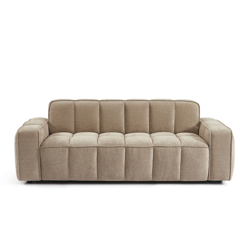 ALISTAIR 3-Seater Sofa Chenille - Beige