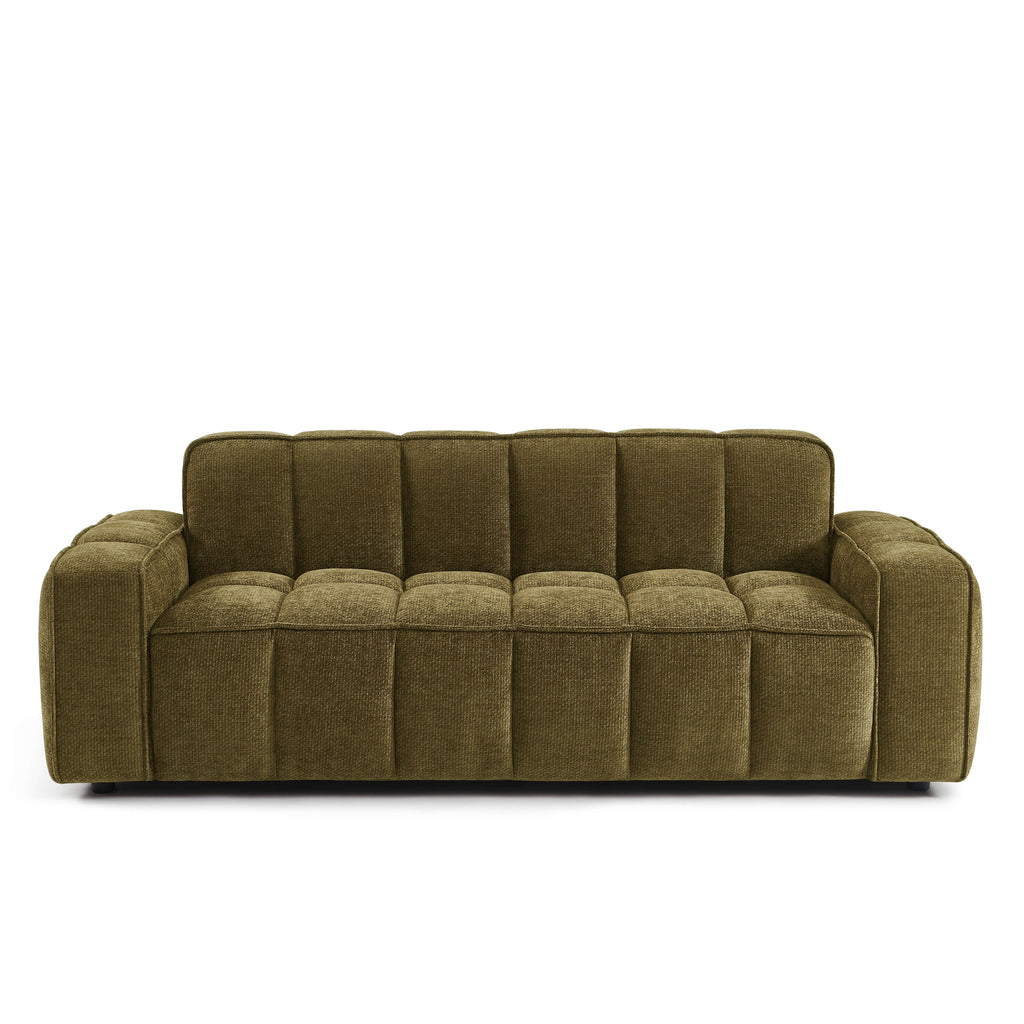 ALISTAIR 3-Seater Sofa Chenille - Green