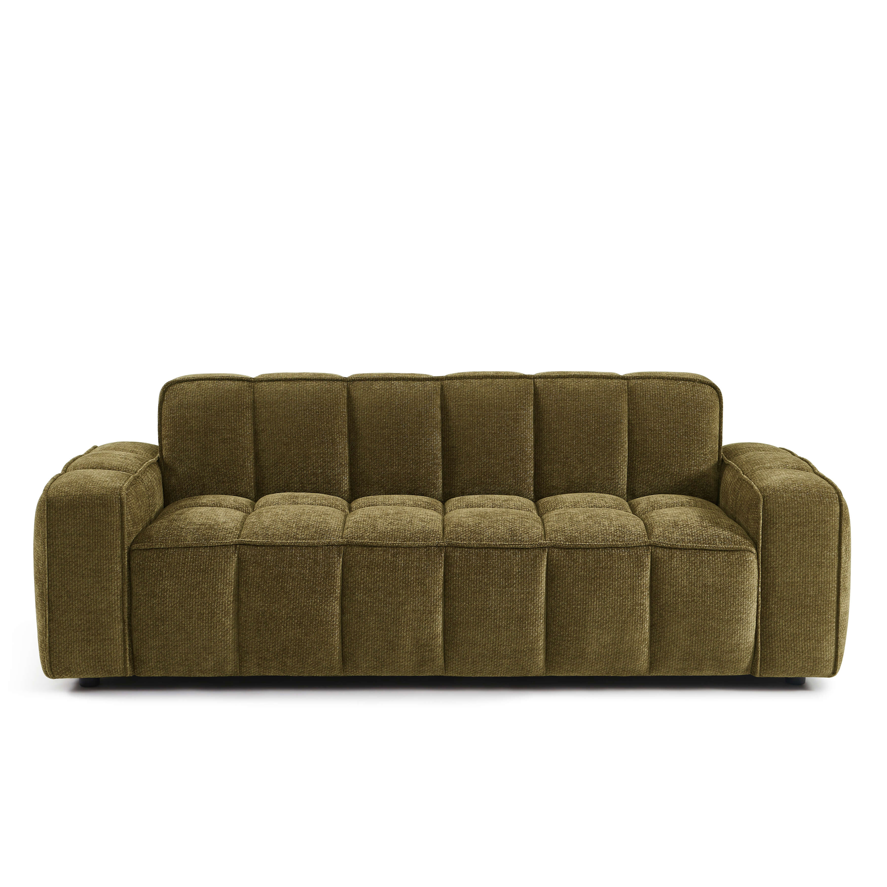 ALISTAIR 3-Seater Sofa Chenille - Green