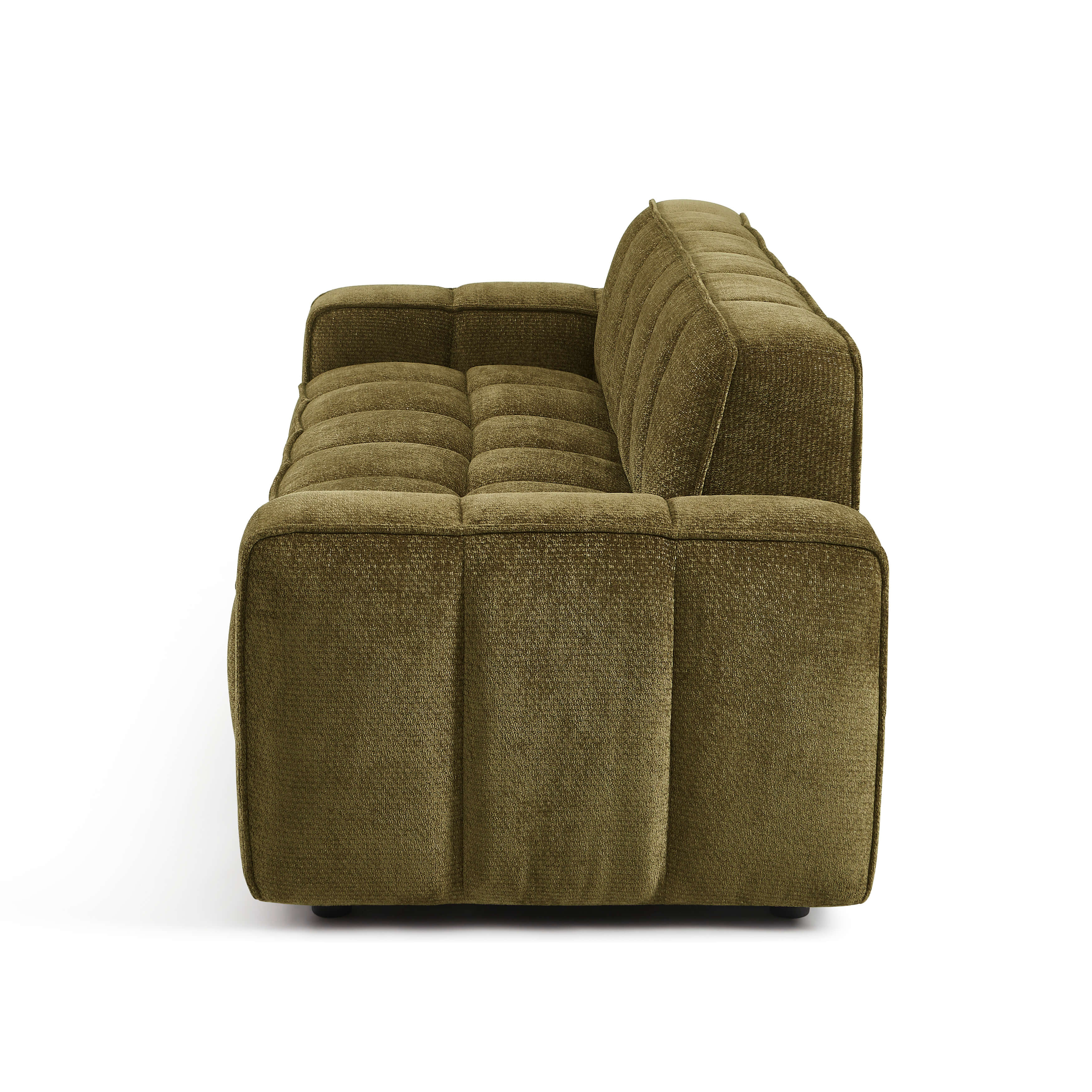 ALISTAIR 3-Seater Sofa Chenille - Green