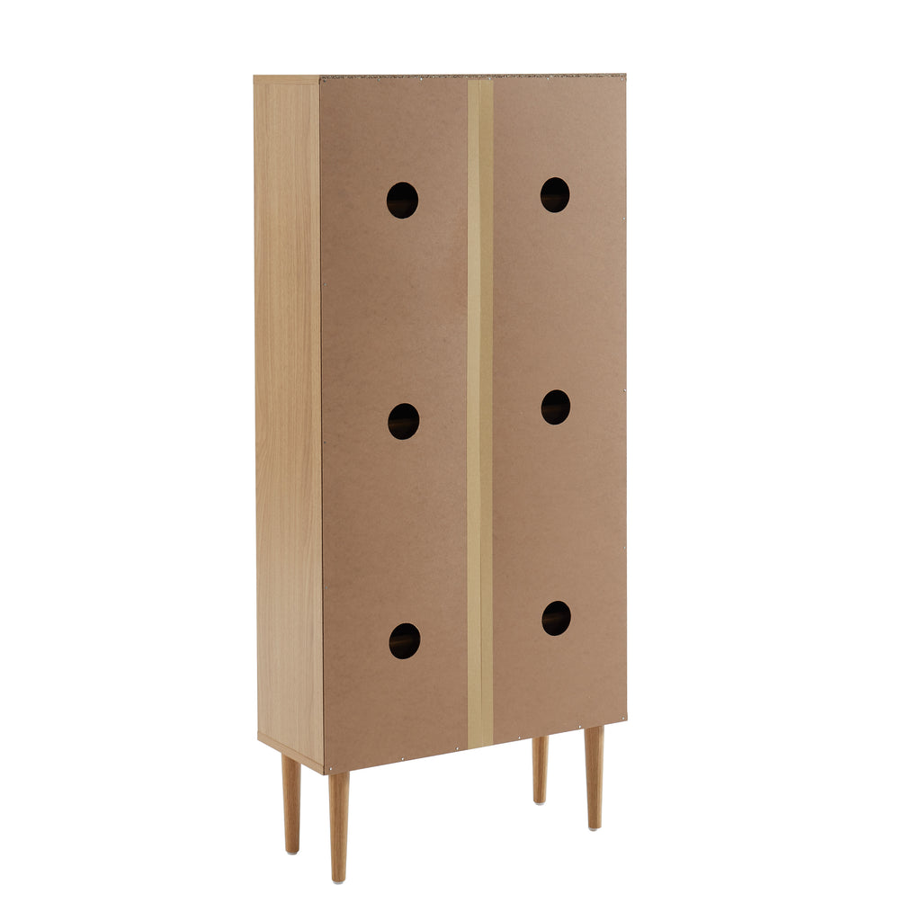 AMANA Rattan Cane Shoe Cabinet