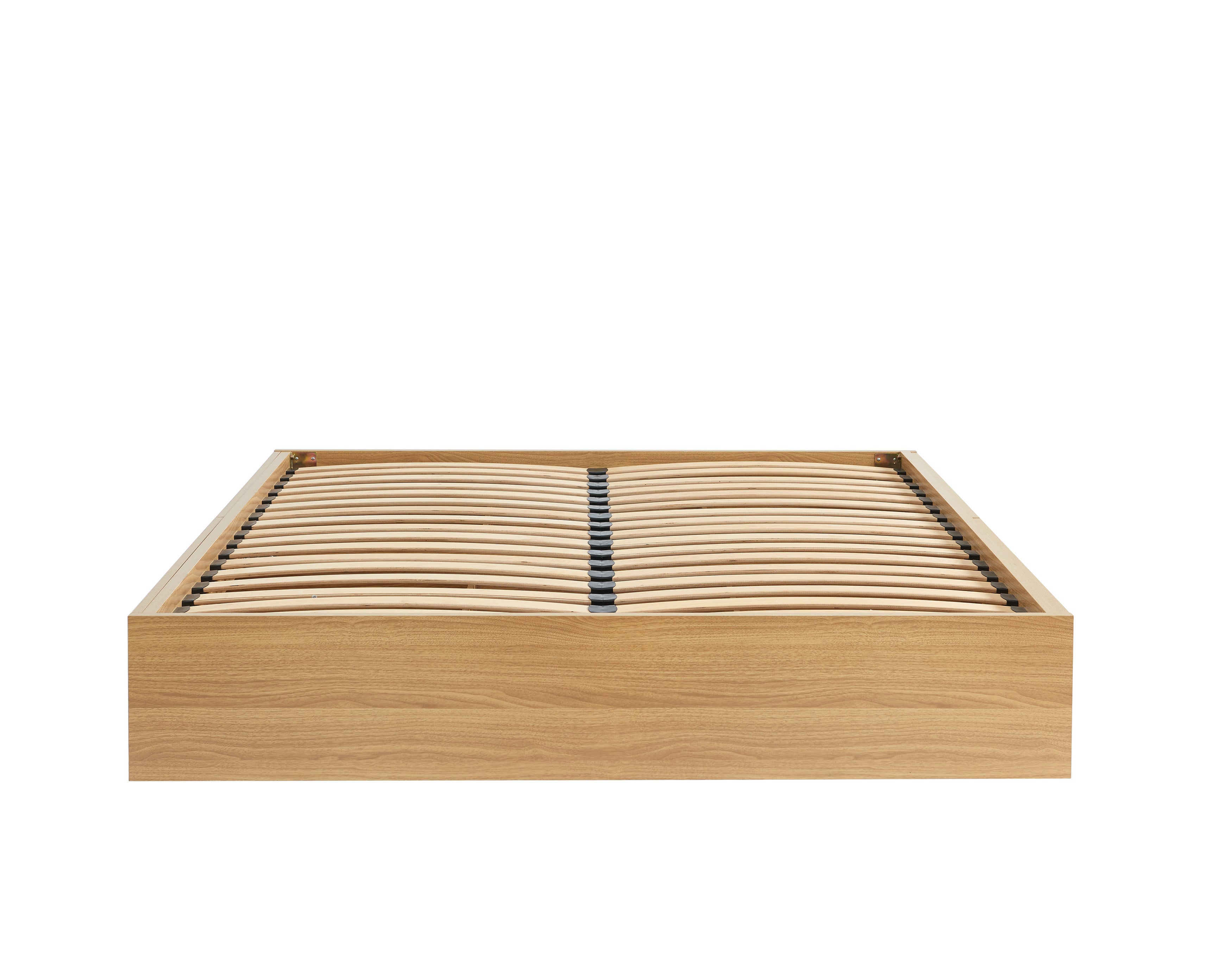 AMANA Rattan Cane Bed Frame with Storage Drawers and Slatted Base