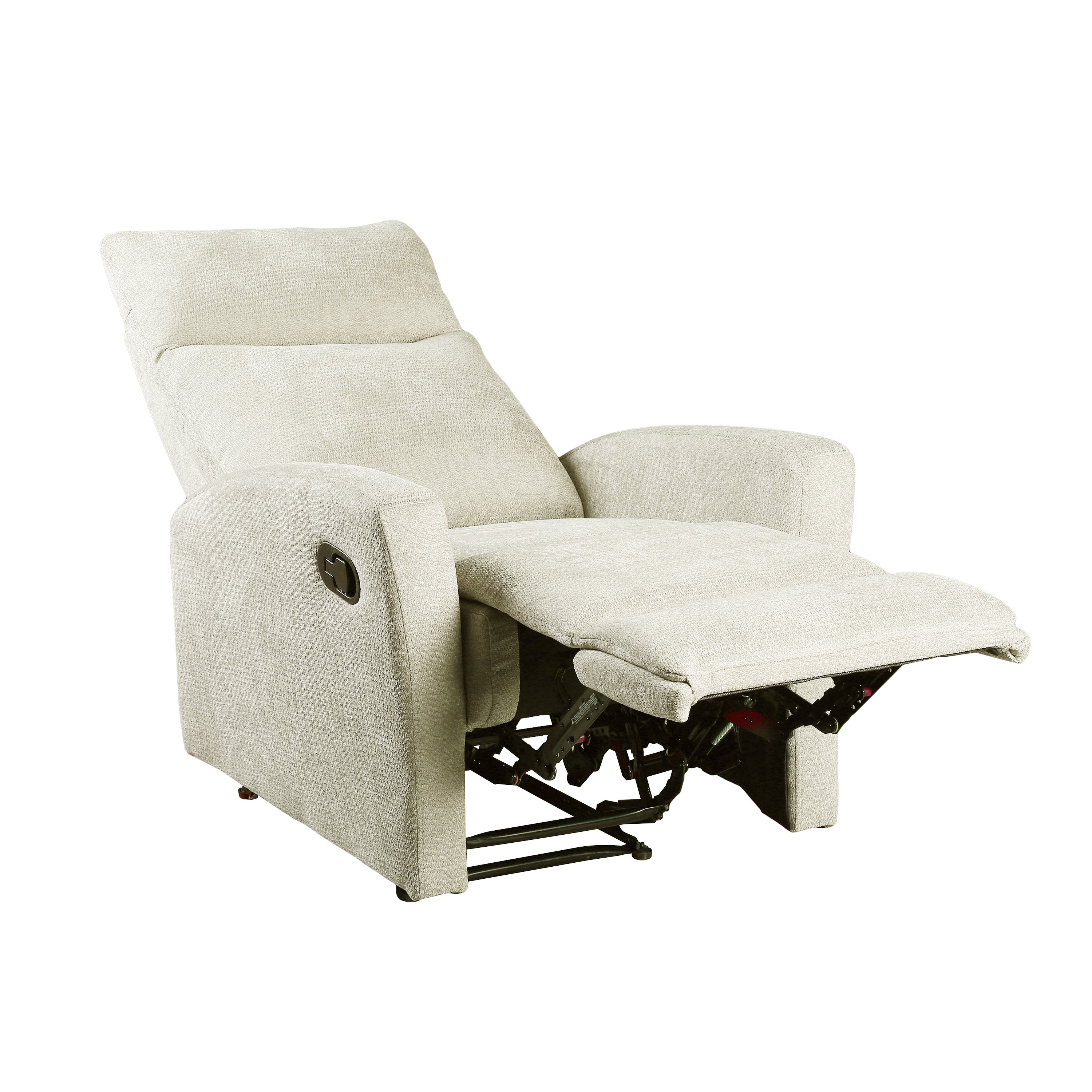 ANTARES 3-Seater + 2-Seater Reclining Sofa + 1-Swivel Armchair Set – Fabric Living Room Furniture