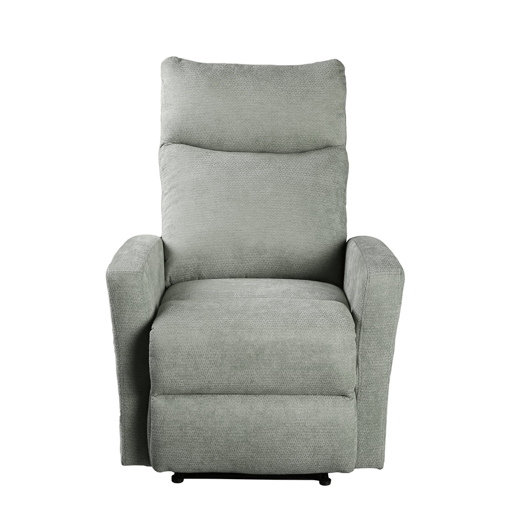Manual Recliner Armchair Antares 1 Seater Fabric – Green