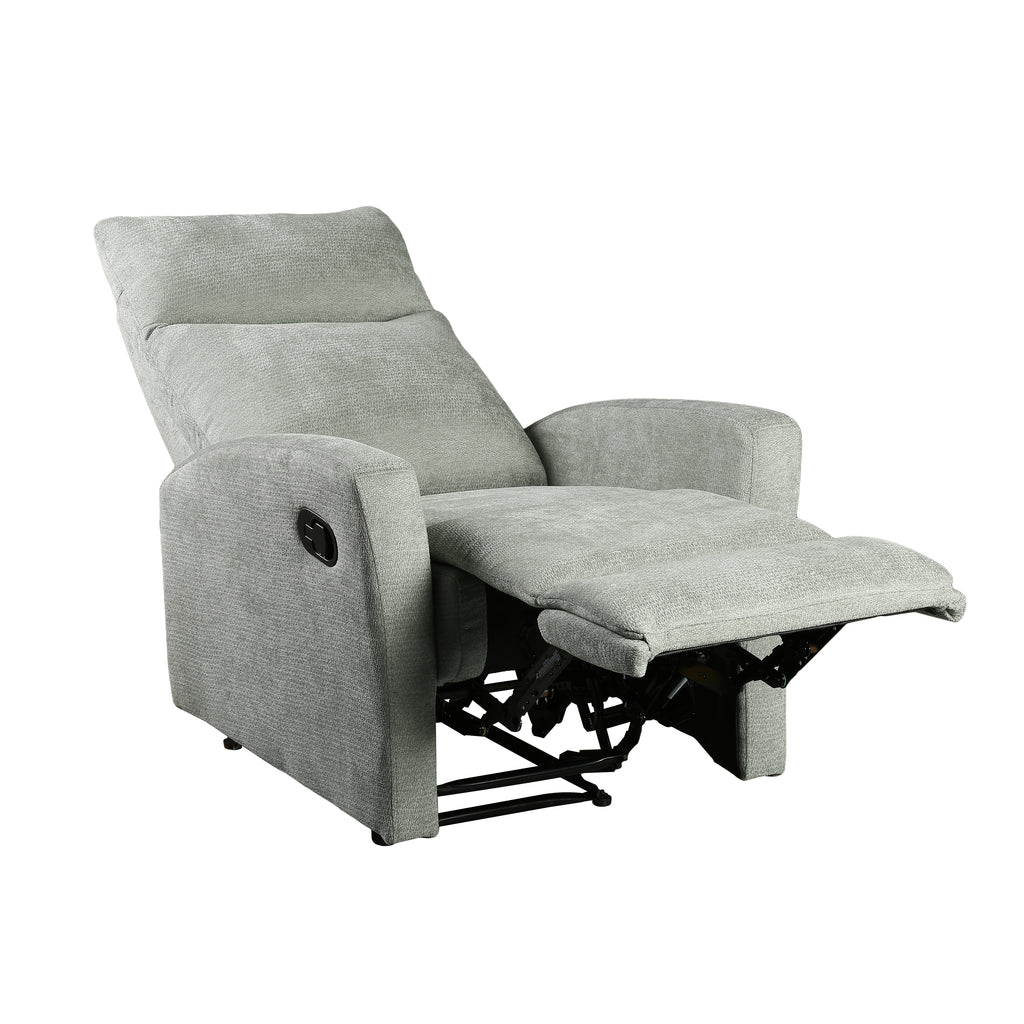 Manual Recliner Armchair Antares 1 Seater Fabric – Green