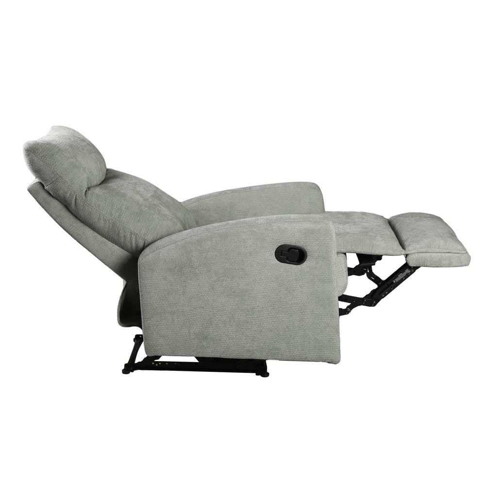 ANTARES 3-Seater + 2-Seater Reclining Sofa + 1-Swivel Armchair Set – Fabric Living Room Furniture