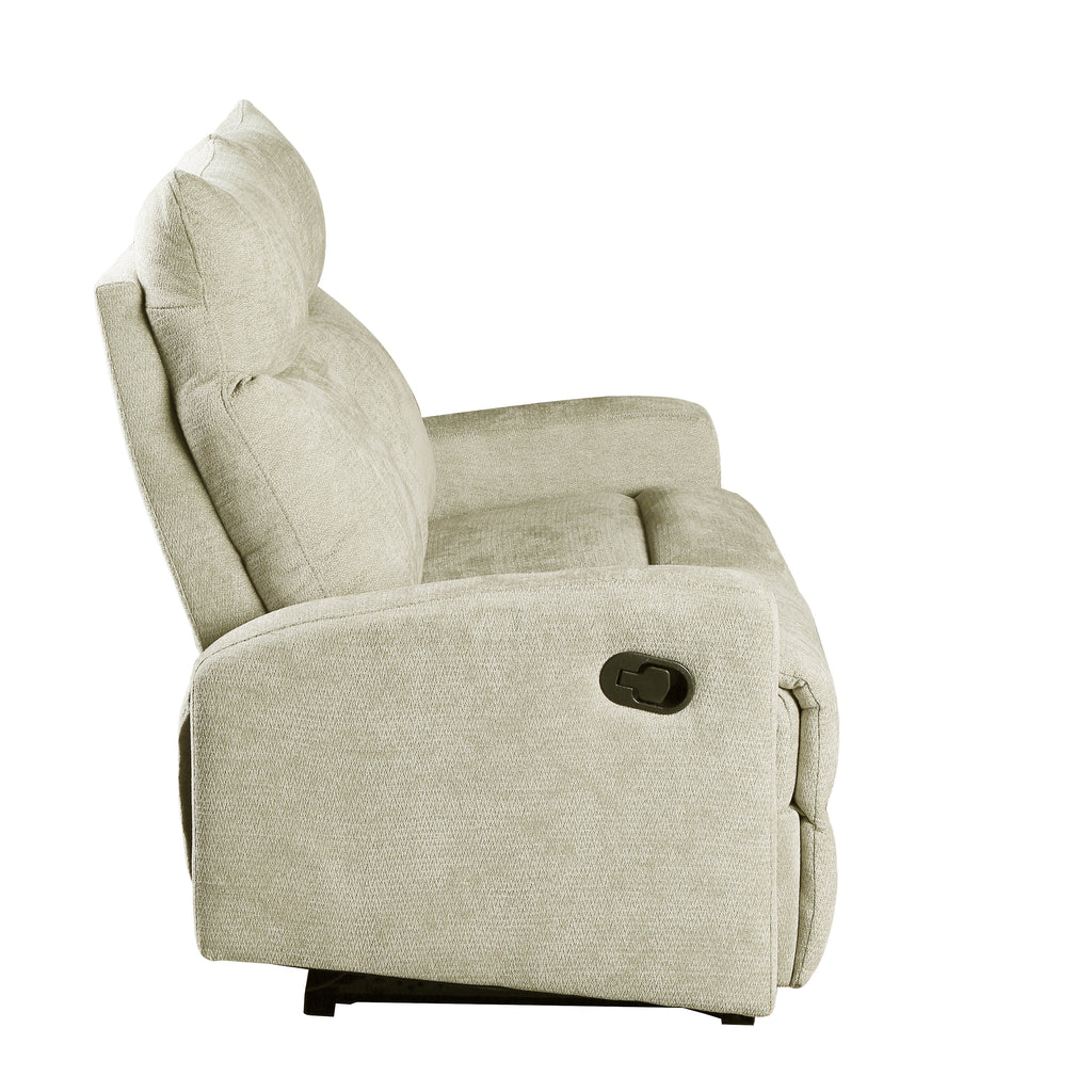 ANTARES 3-Seater & 2-Seater Manual Reclining Sofa Set – Fabric Living Room Furniture
