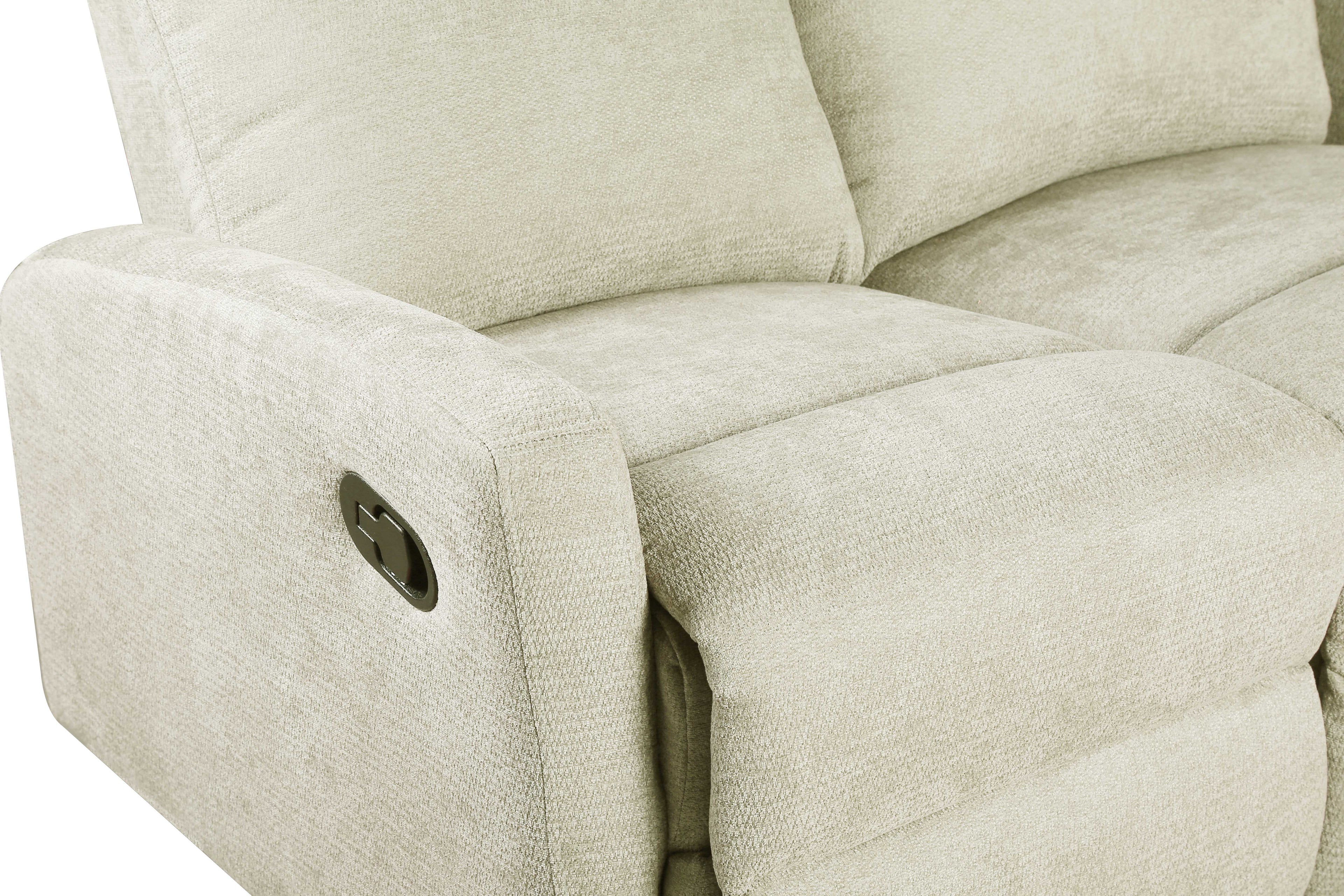 ANTARES 3-Seater + 2-Seater Reclining Sofa + 1-Swivel Armchair Set – Fabric Living Room Furniture