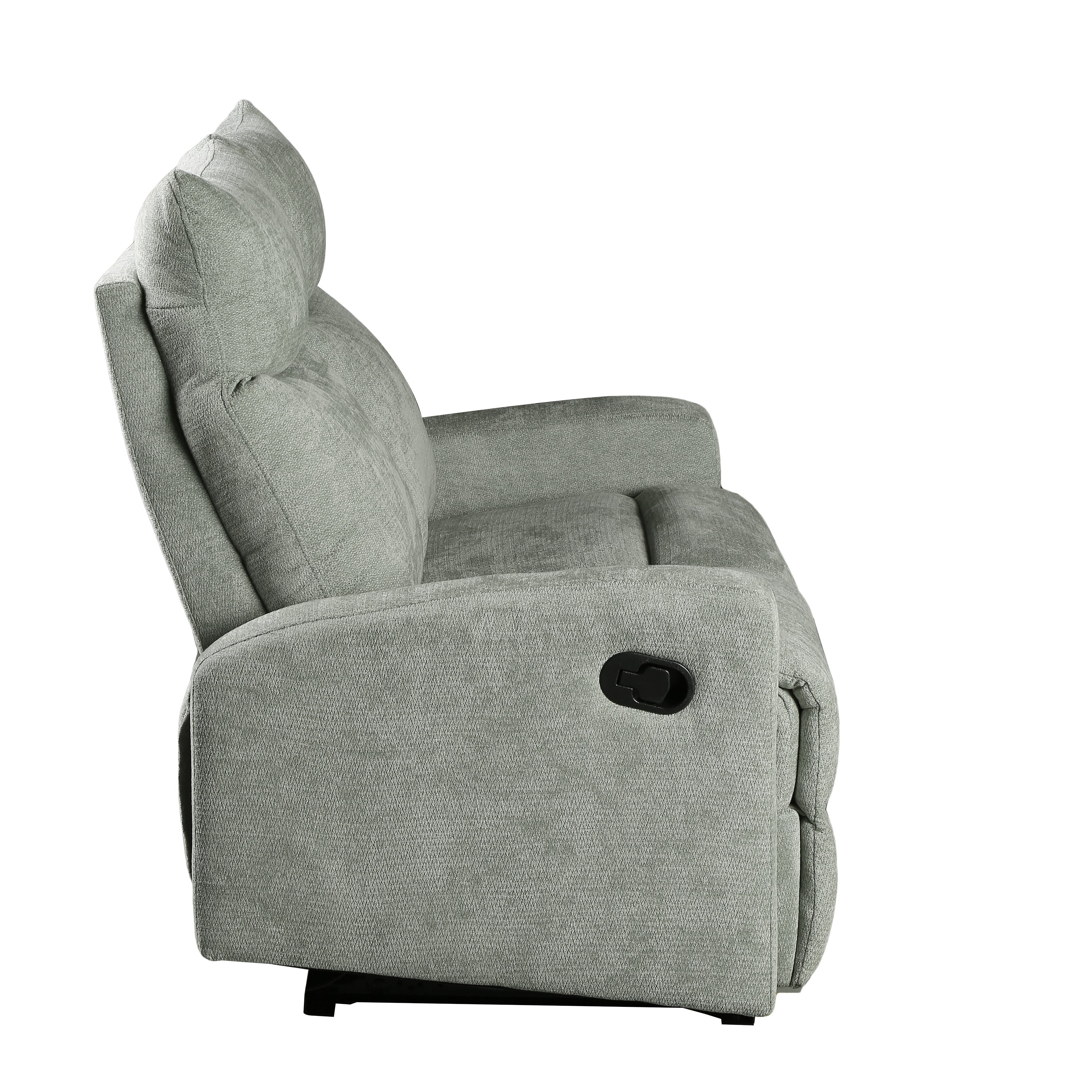 Manual Recliner Sofa Antares 2 Seater Fabric – Green
