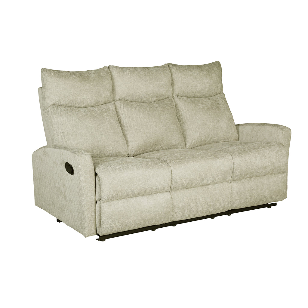 ANTARES 3-Seater + 2-Seater Reclining Sofa + 1-Swivel Armchair Set – Fabric Living Room Furniture