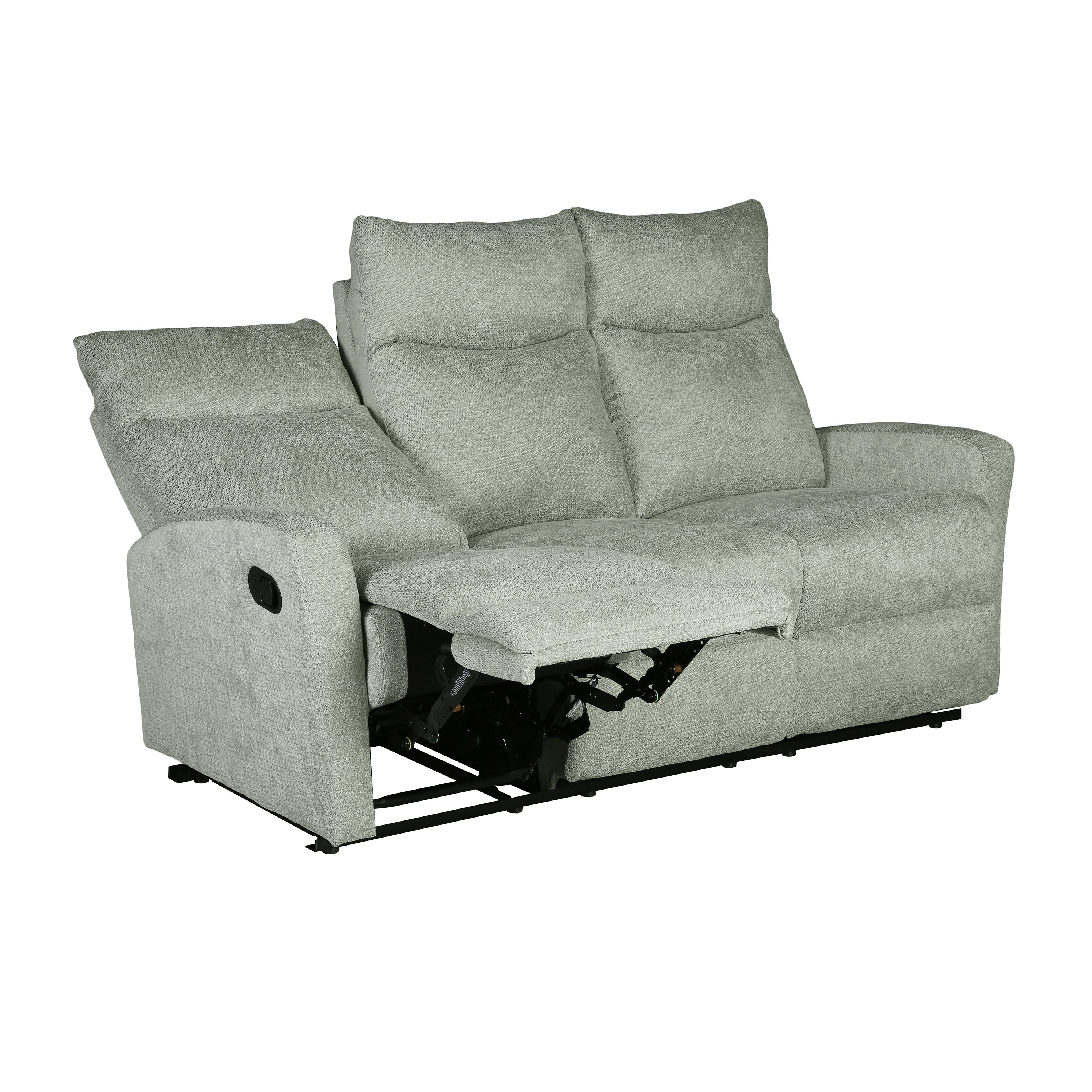 ANTARES 3-Seater & 2-Seater Manual Reclining Sofa Set – Fabric Living Room Furniture