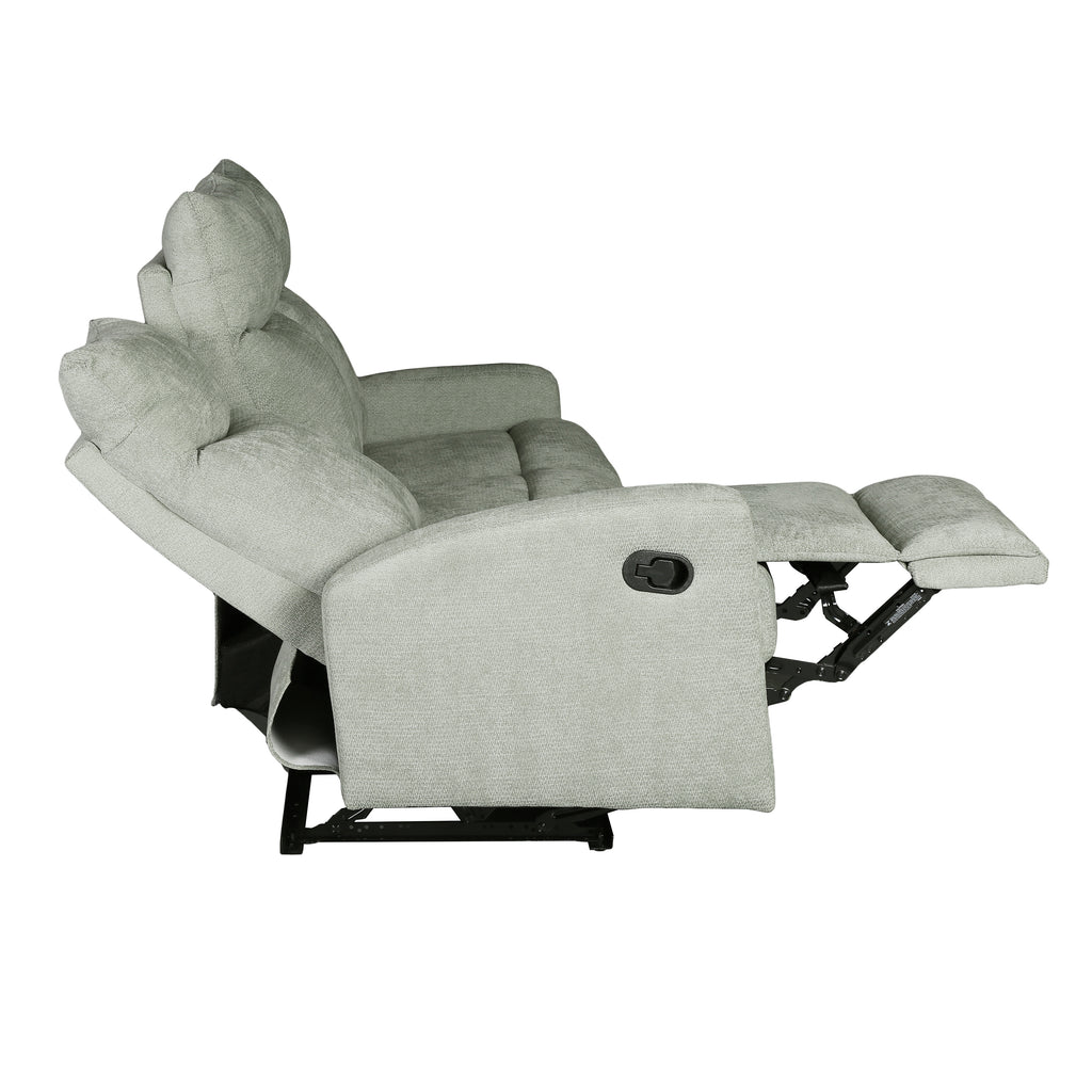ANTARES 3-Seater + 2-Seater Reclining Sofa + 1-Swivel Armchair Set – Fabric Living Room Furniture