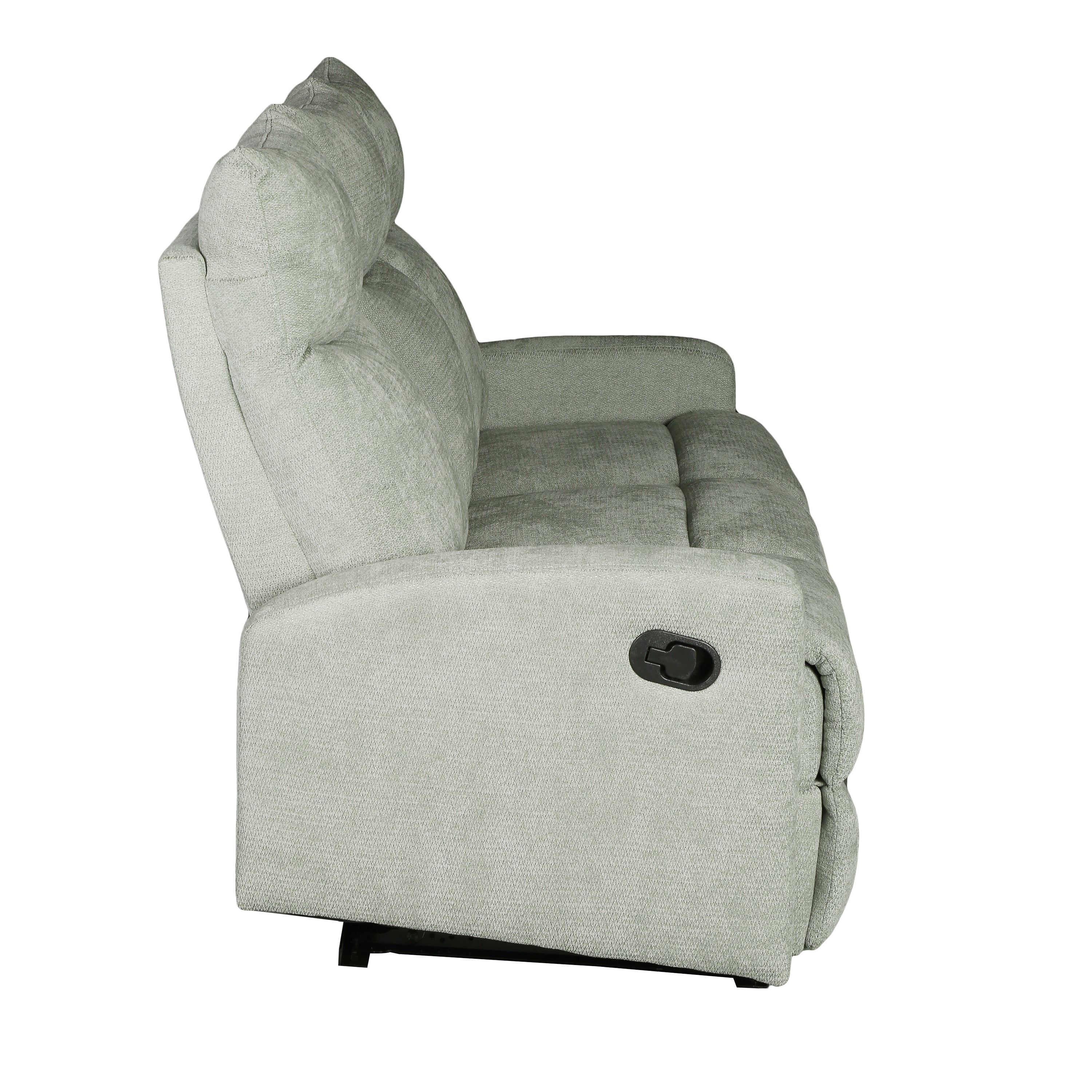 ANTARES 3-Seater + 2-Seater Reclining Sofa + 1-Swivel Armchair Set – Fabric Living Room Furniture