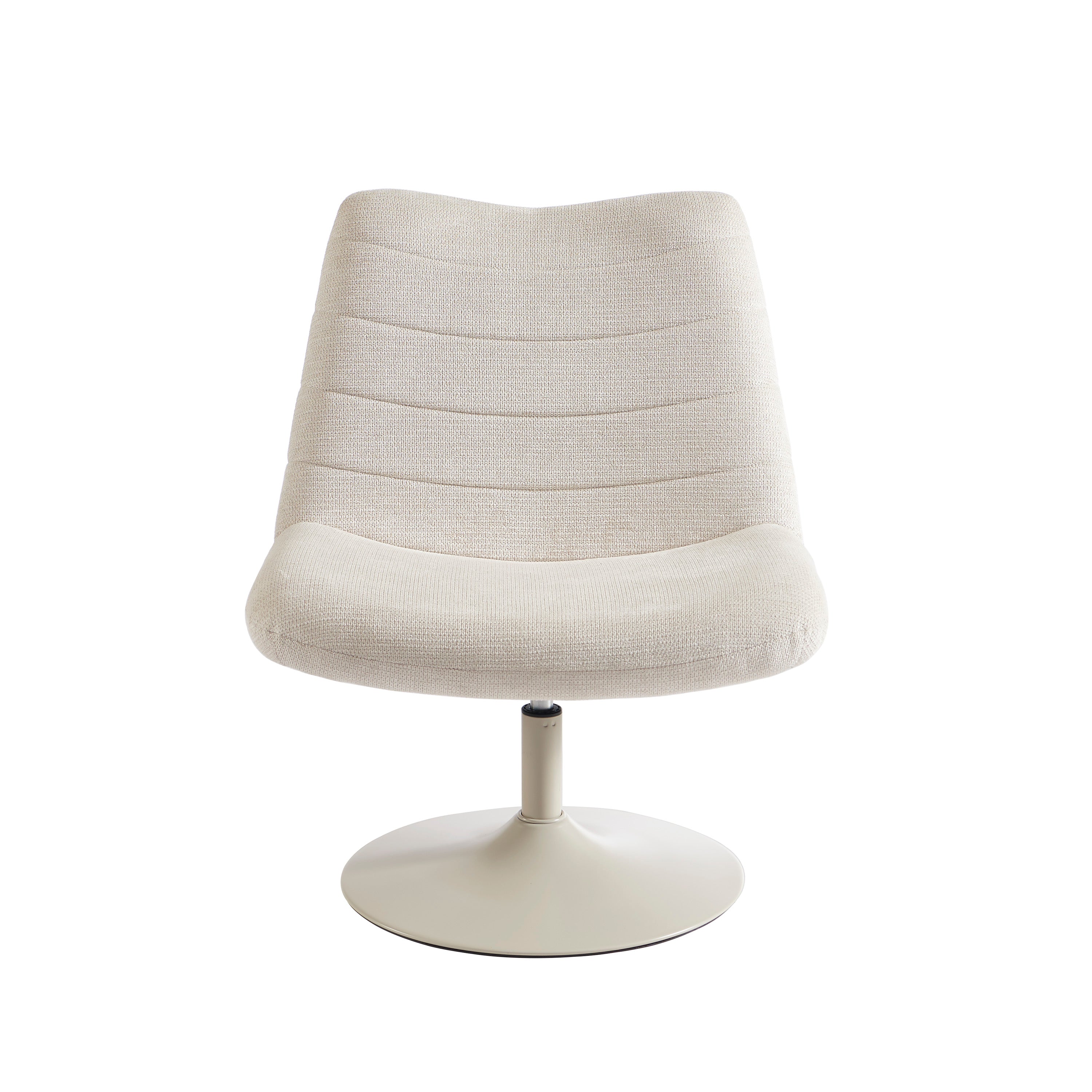 ANTEA Swivel Armchair – Fabric Accent Chair For Modern Living Rooms