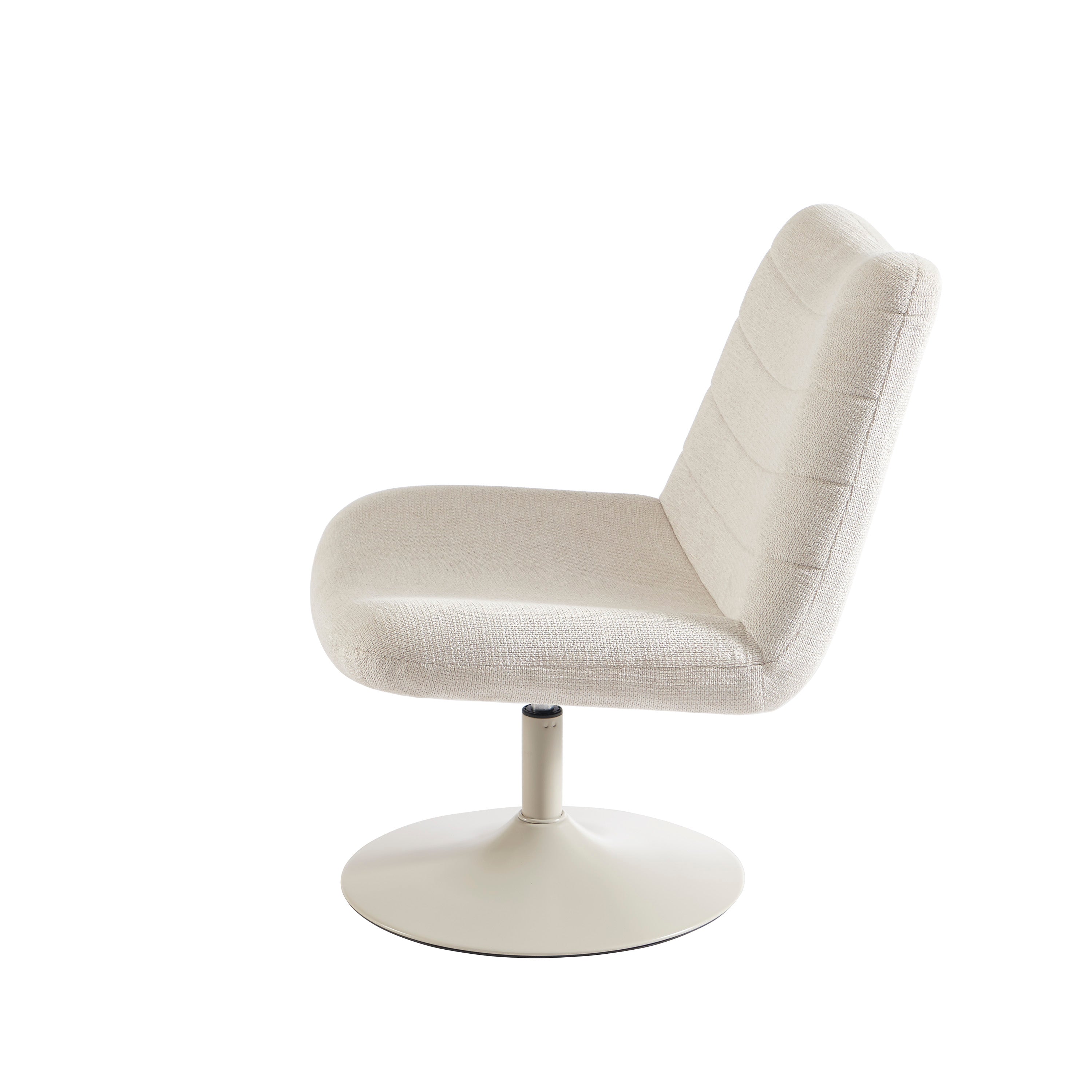 ANTEA Swivel Armchair – Fabric Accent Chair For Modern Living Rooms