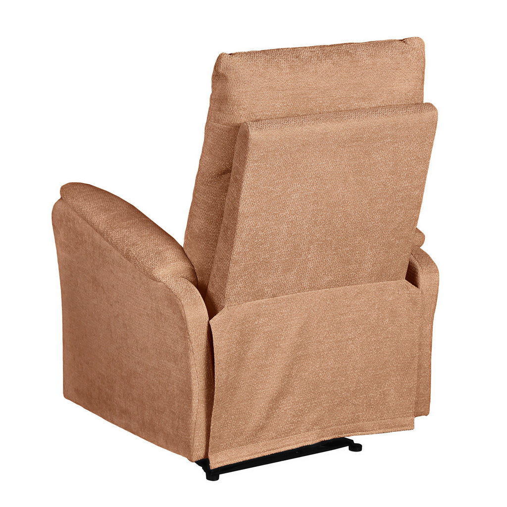 Electric Recliner Armchair Argoli 1 Seater Fabric – Orange