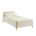 ARI Kids Storage Bed with Safety Rails – Beige
