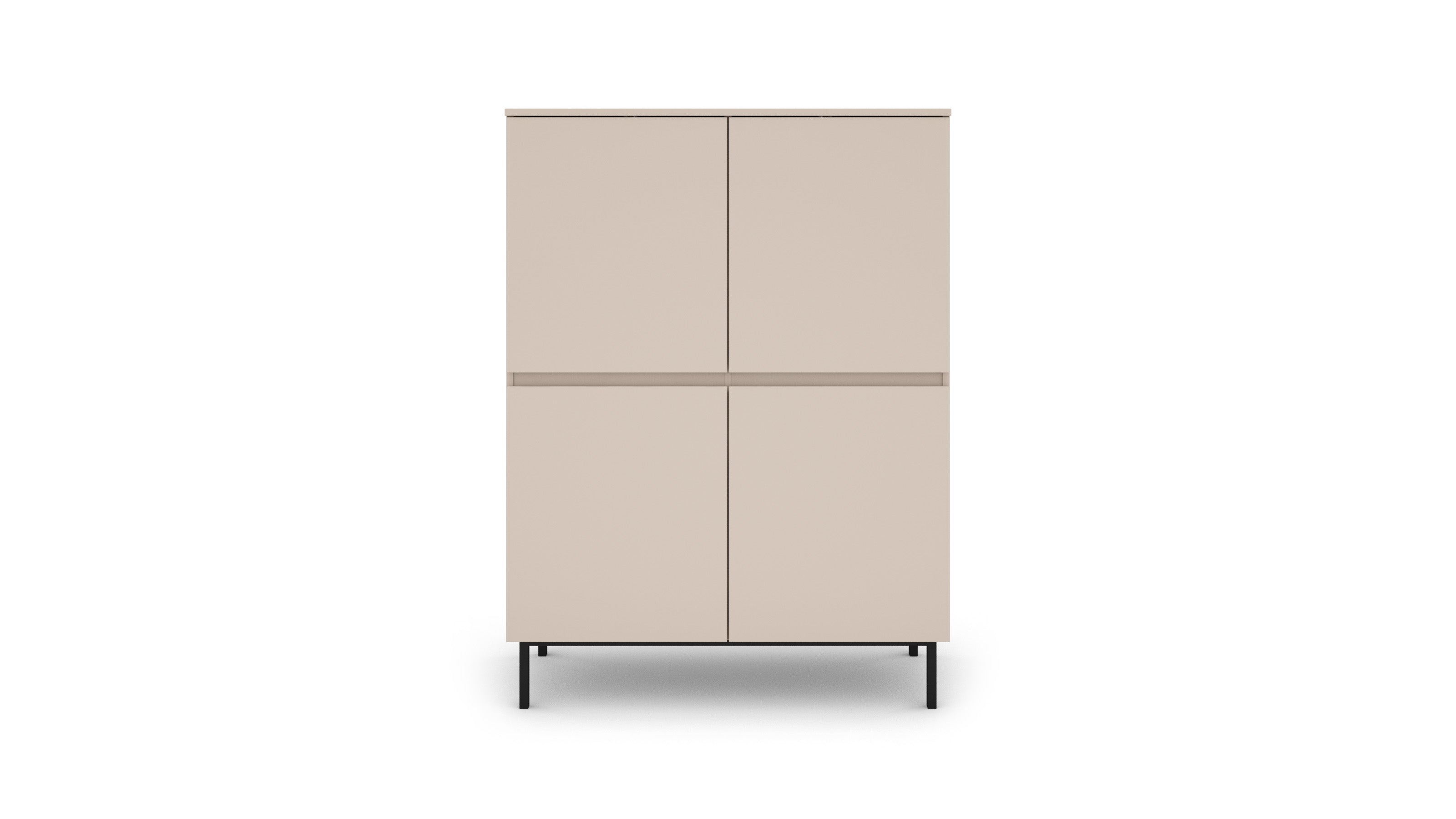ARNI Tall Sideboard - Beige