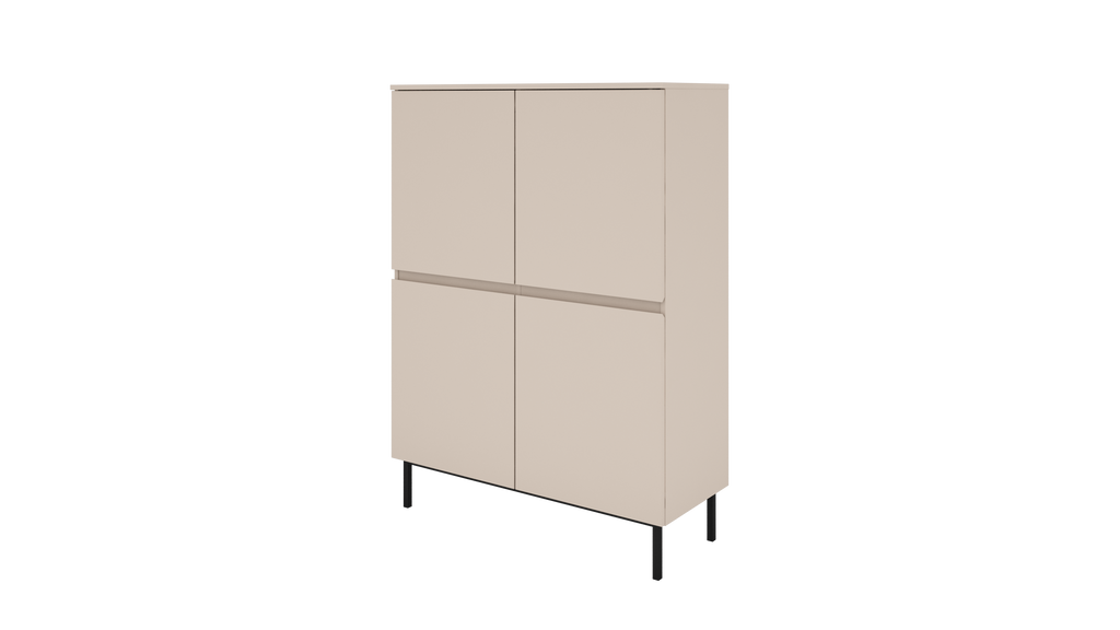 ARNI Tall Sideboard - Beige