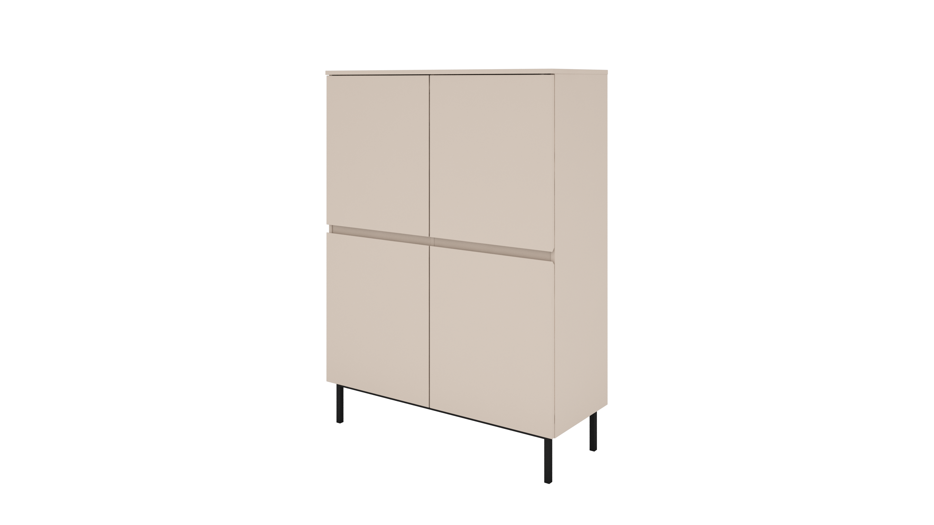 ARNI Tall Sideboard - Beige