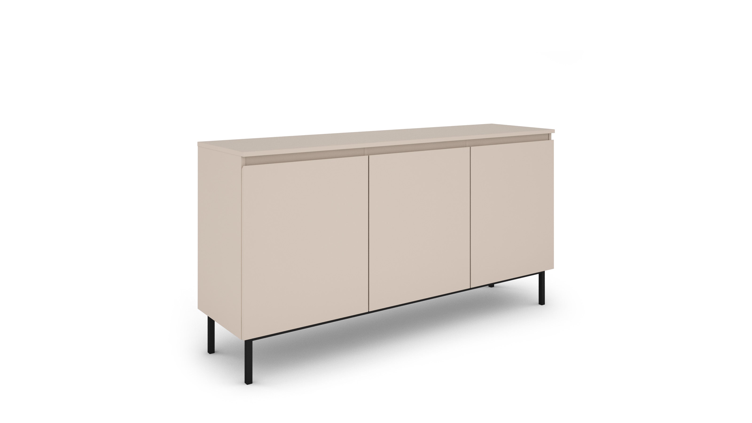 ARNI Highboard with Storage - Beige