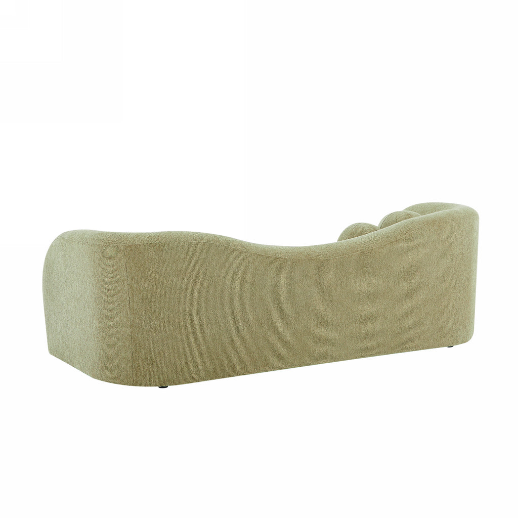 BACALA Fixed 3-Seater Sofa – Chenille Fabric Living Room Furniture