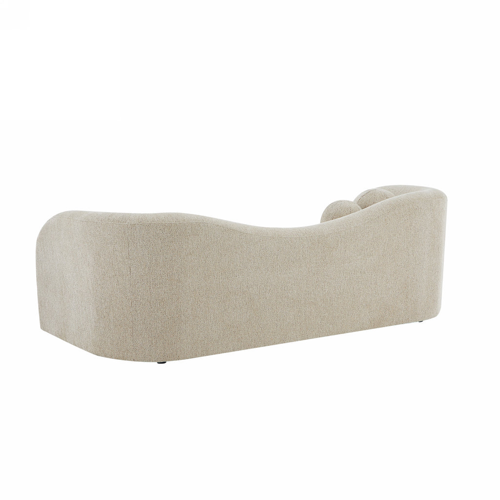 BACALA Fixed 3-Seater Sofa – Chenille Fabric Living Room Furniture