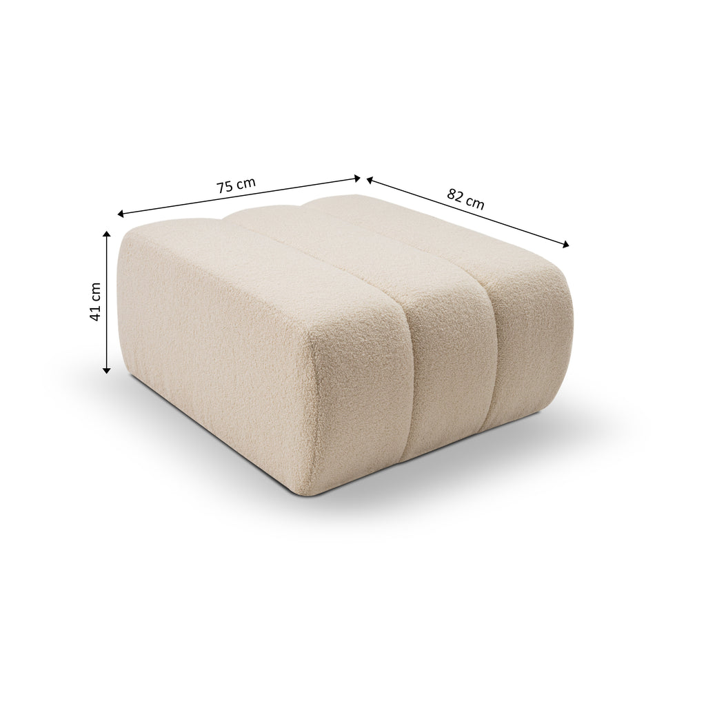 BELEM Pouf - Beige