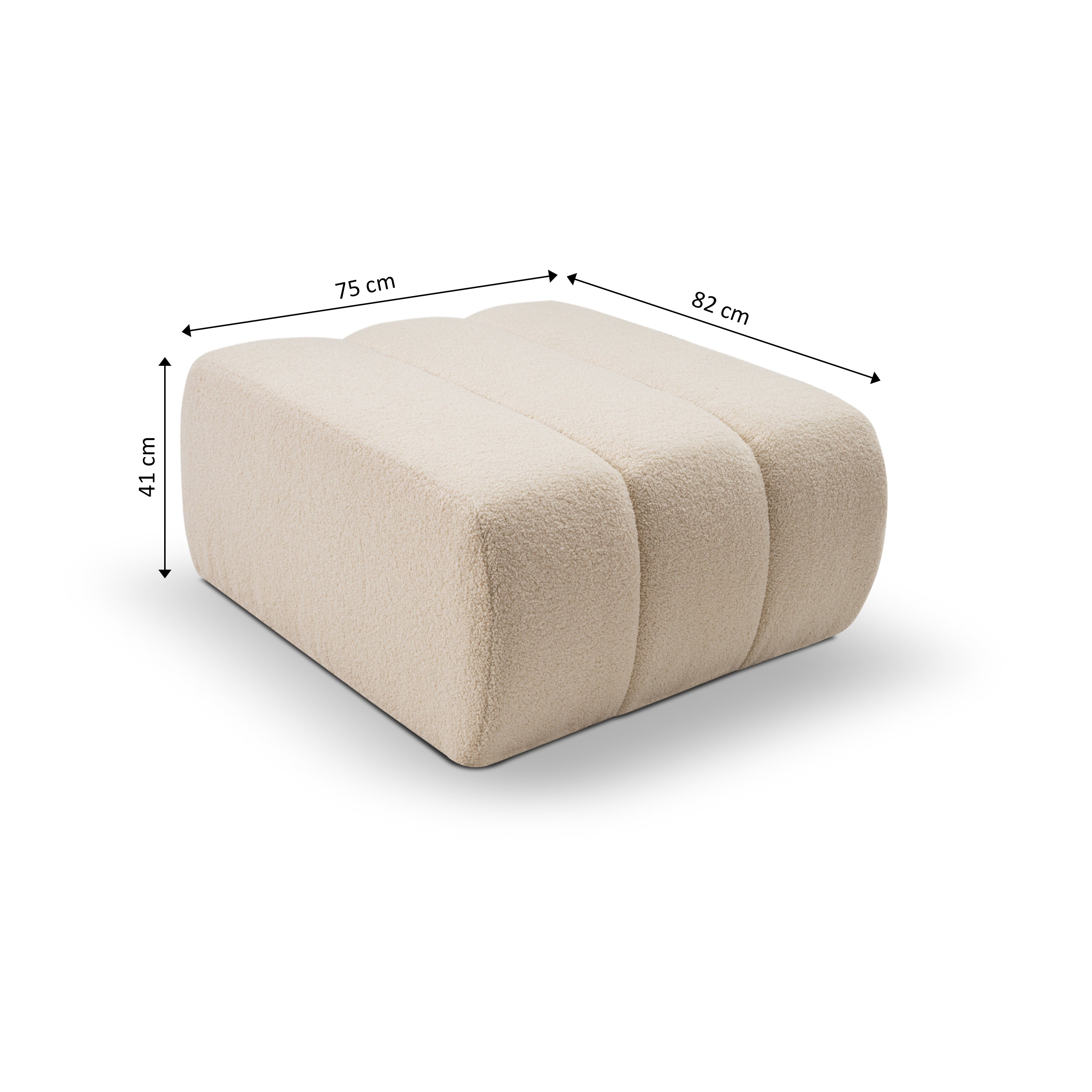 BELEM Pouf - Beige