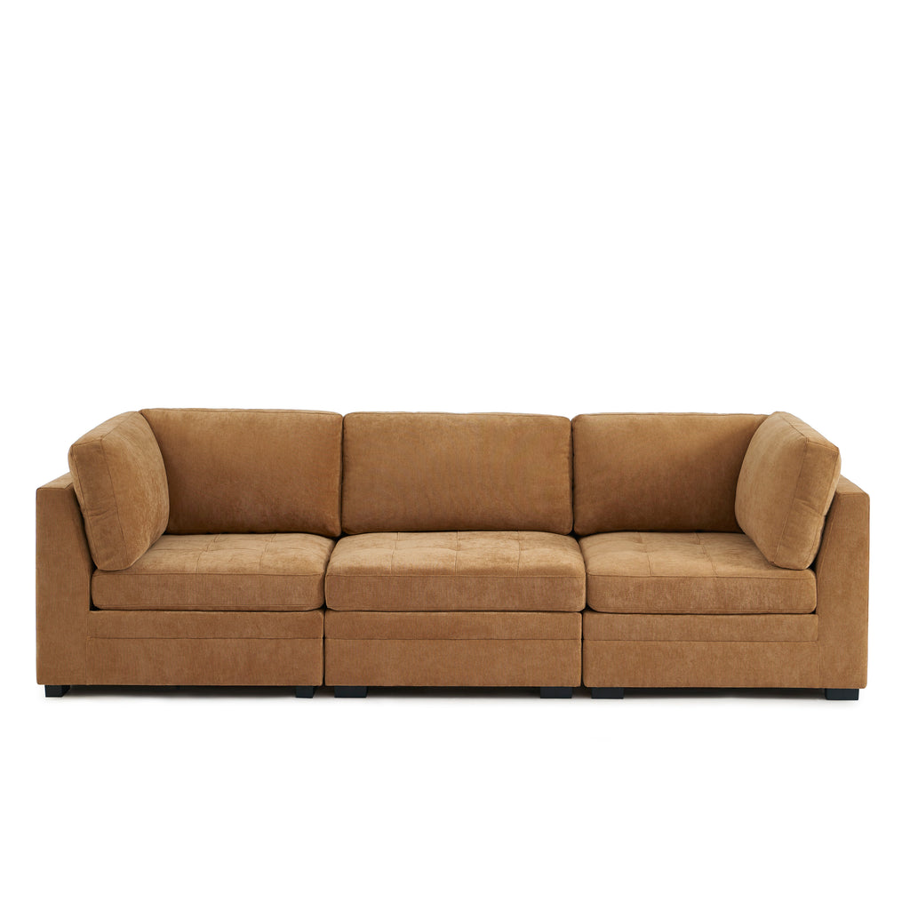 Billie Sofa 3 seater - Brown