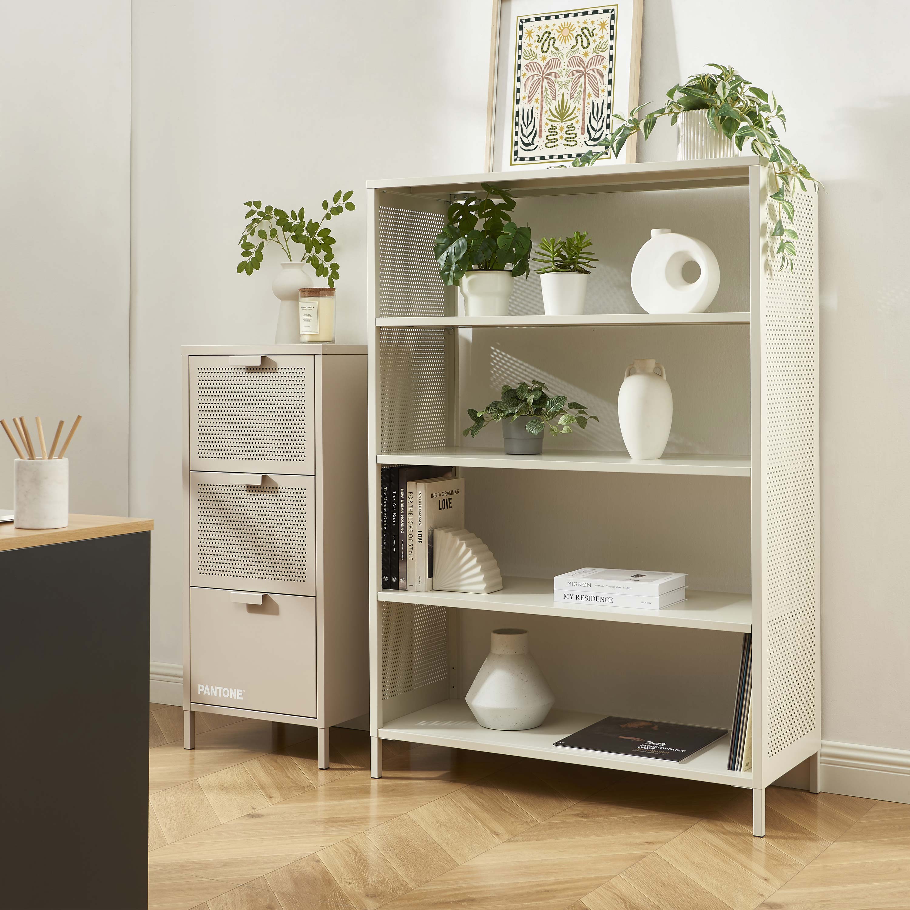 PANTONE® Metal Bookcase