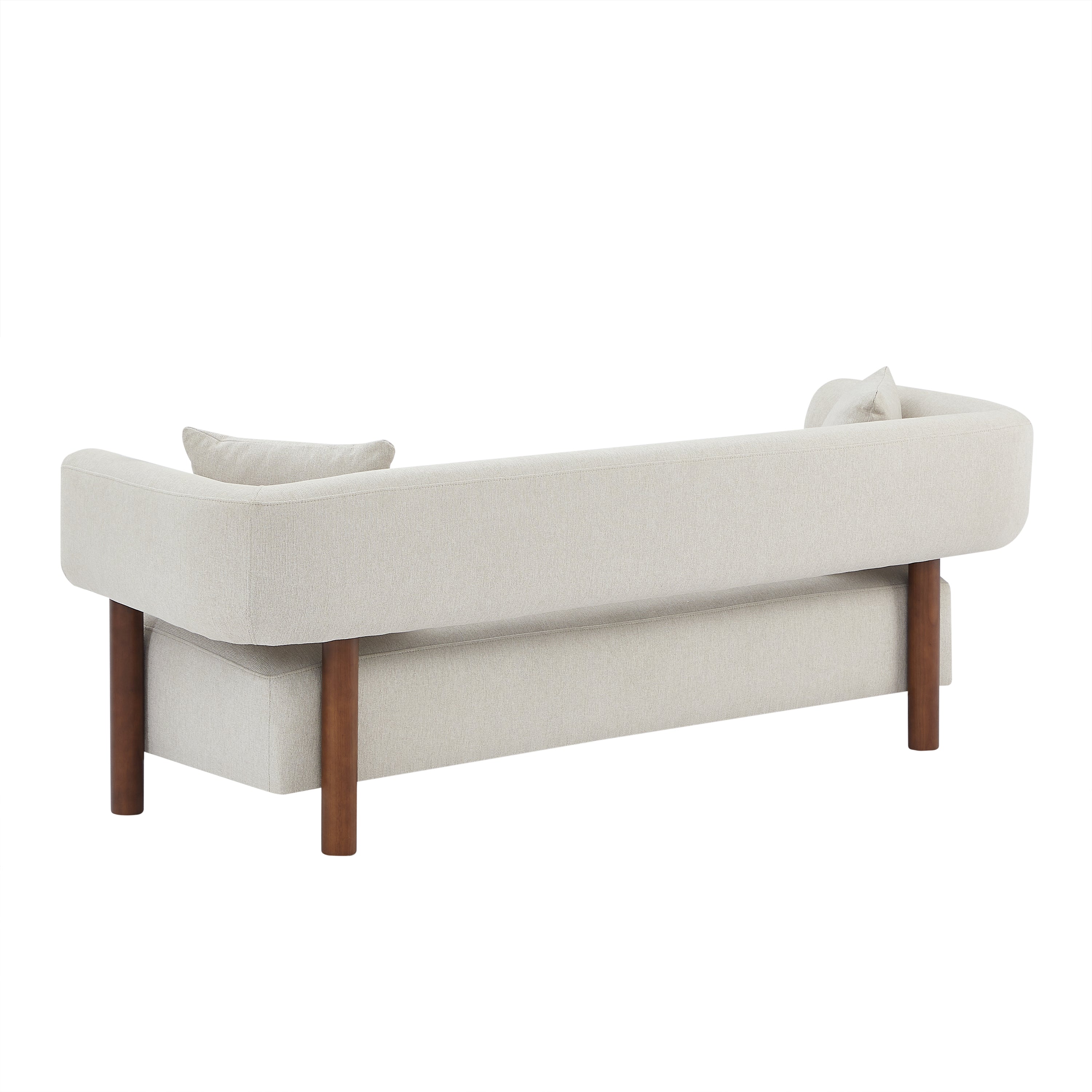 BRAZZA 3-Seater Sofa - White
