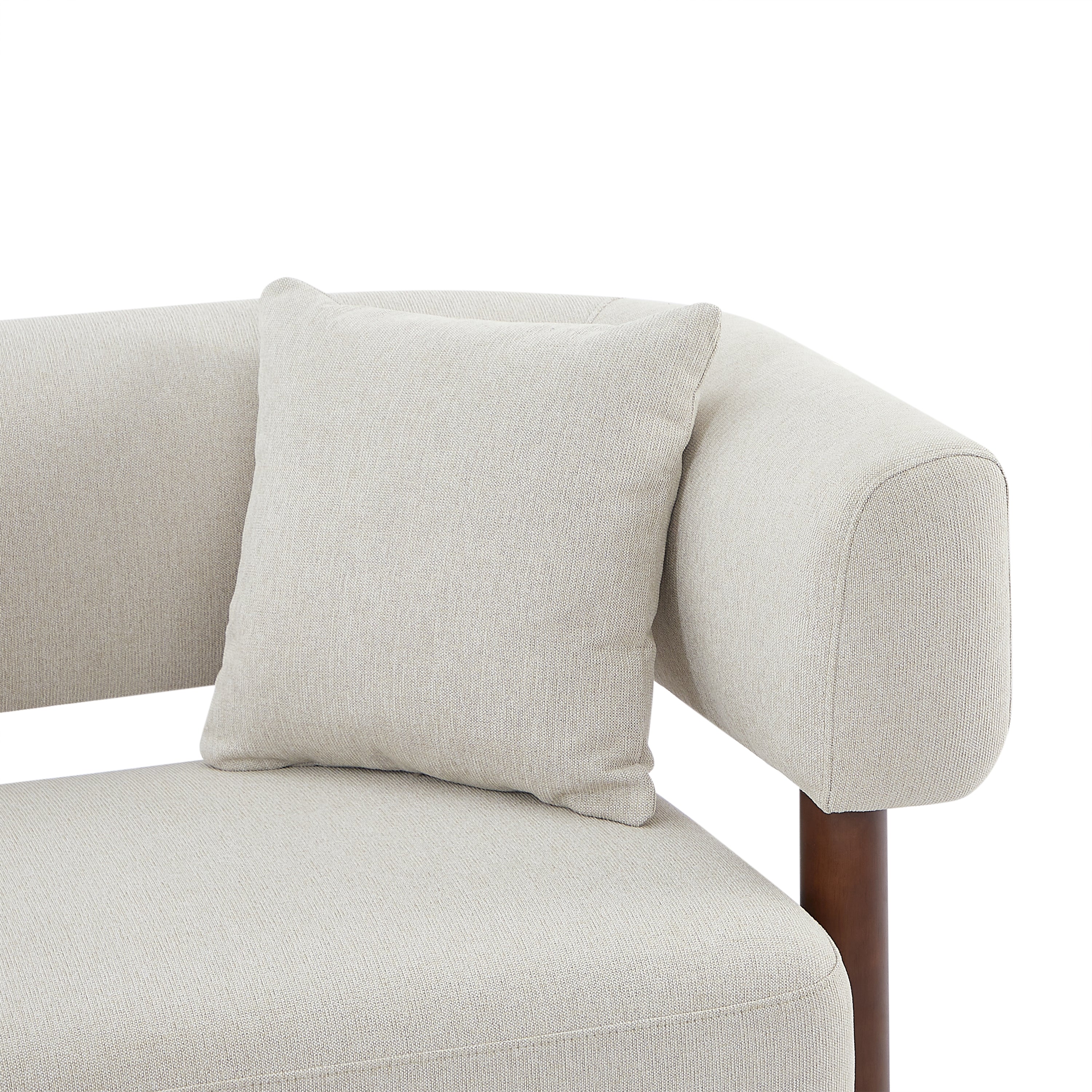 BRAZZA 3-Seater Sofa - White