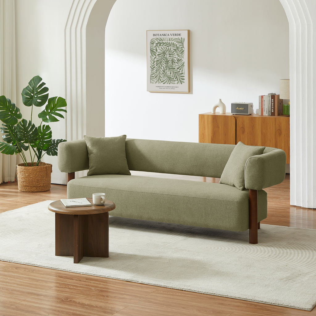 BRAZZA 3-Seater Sofa - Green
