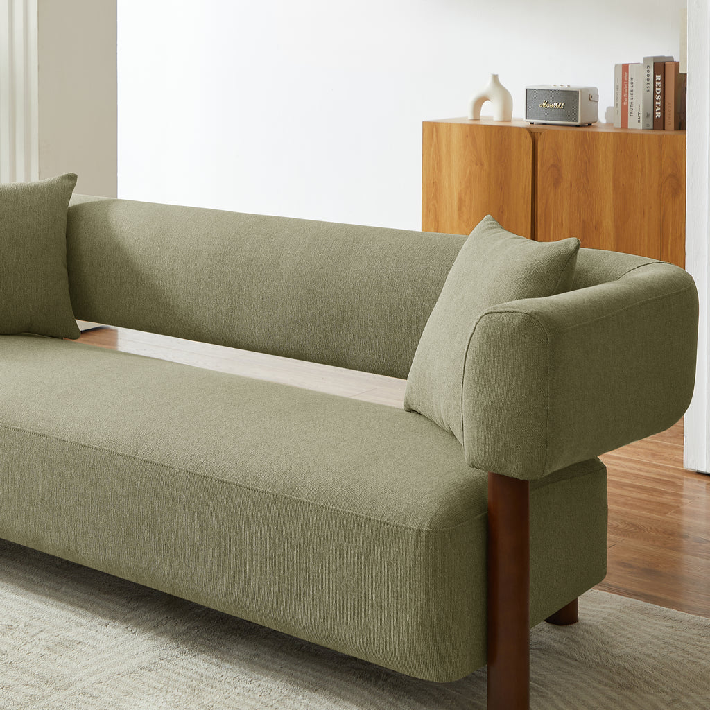 BRAZZA 3-Seater Sofa - Green