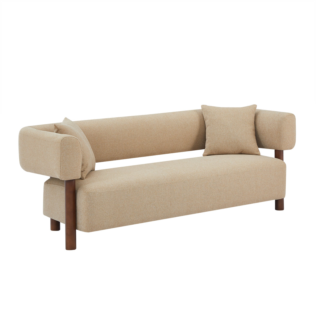 BRAZZA 3-Seater Sofa - Beige