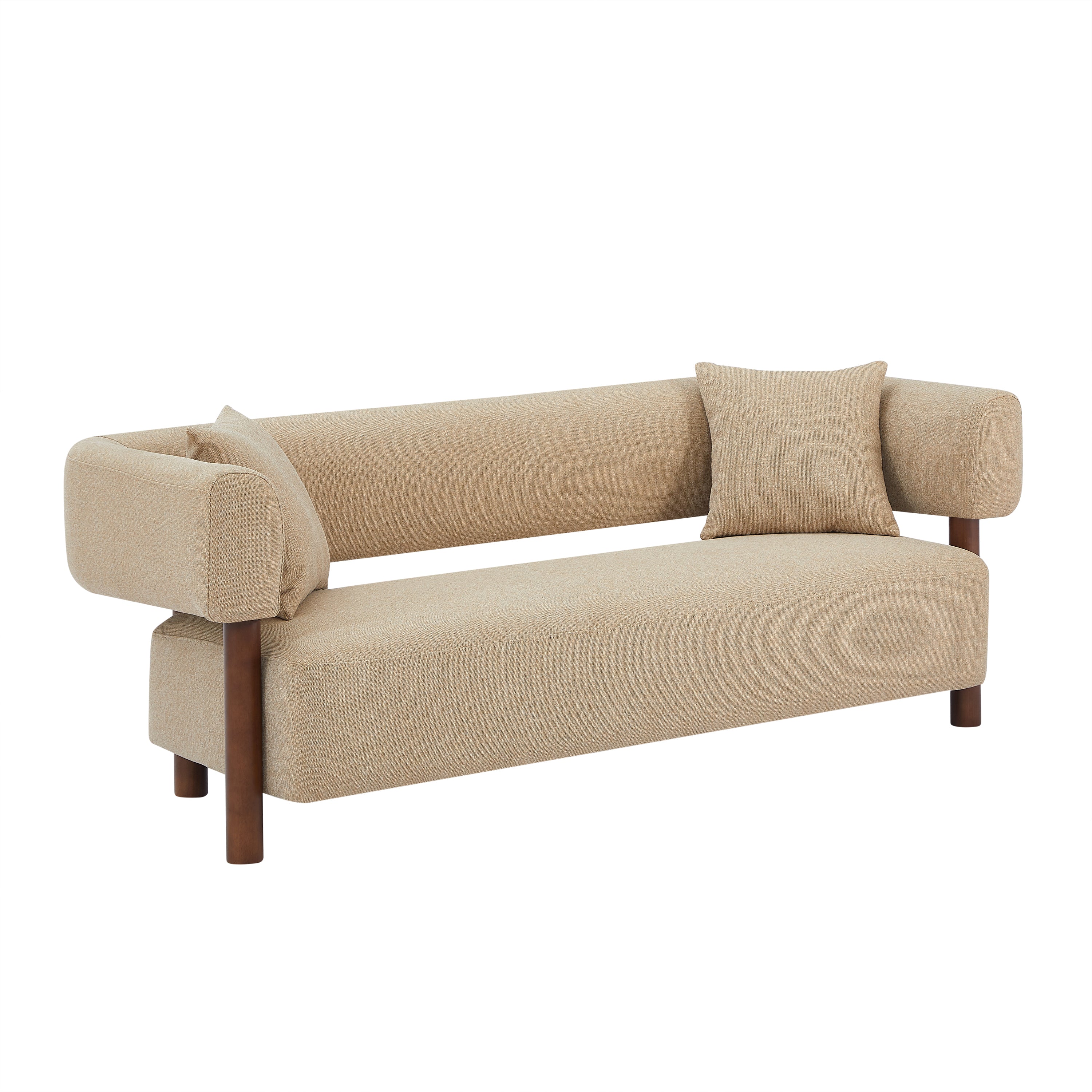 BRAZZA 3-Seater Sofa - Beige