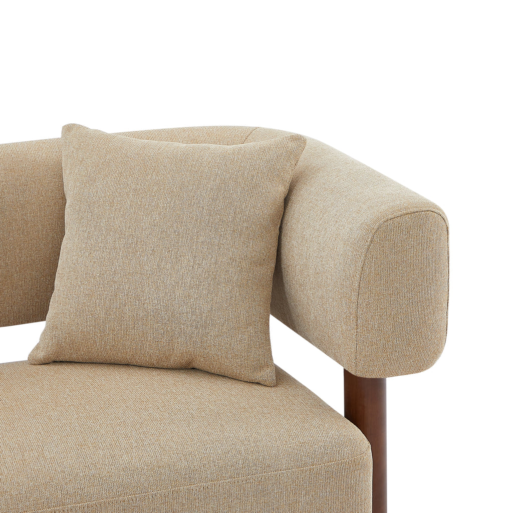 BRAZZA 3-Seater Sofa - Beige