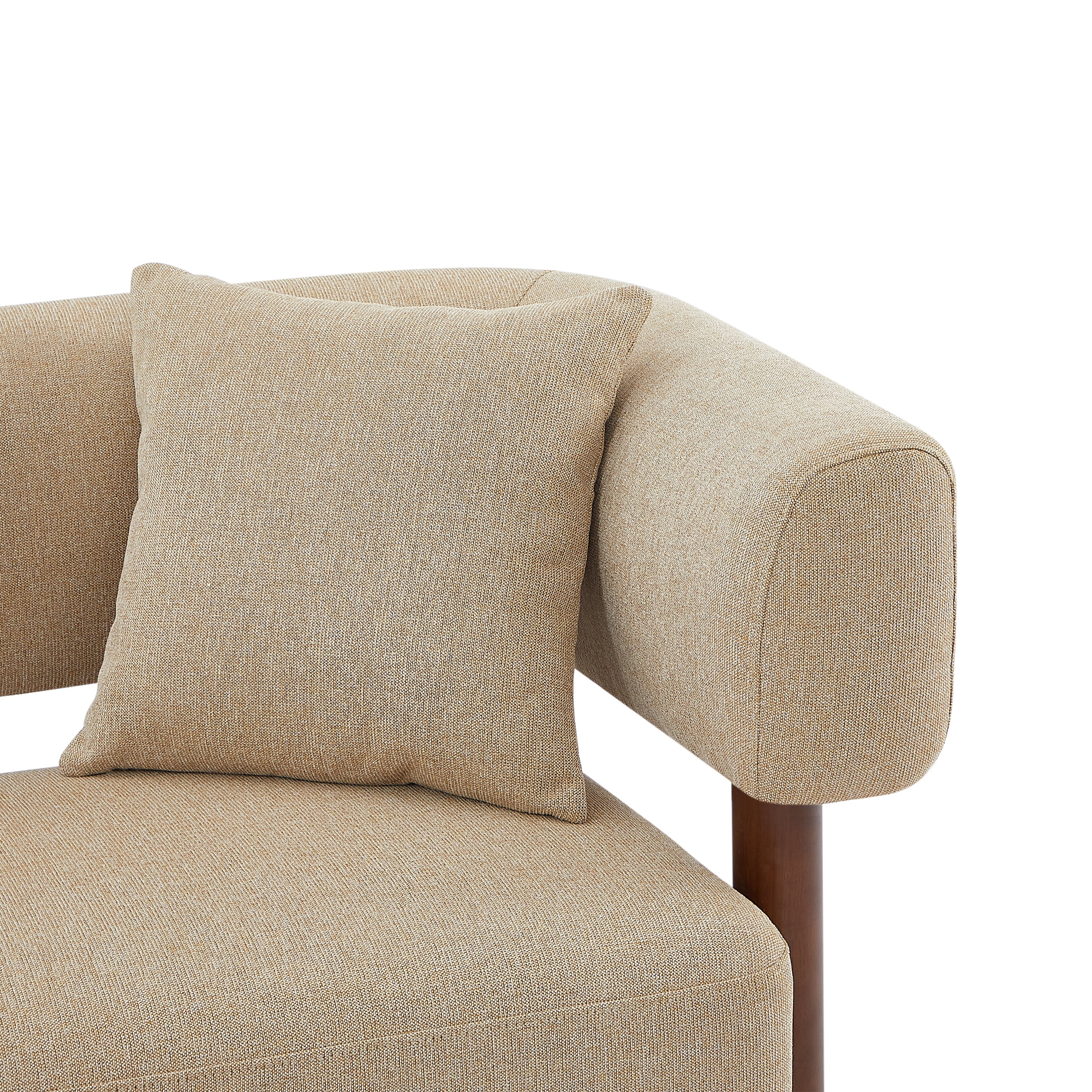 BRAZZA 3-Seater Sofa - Beige